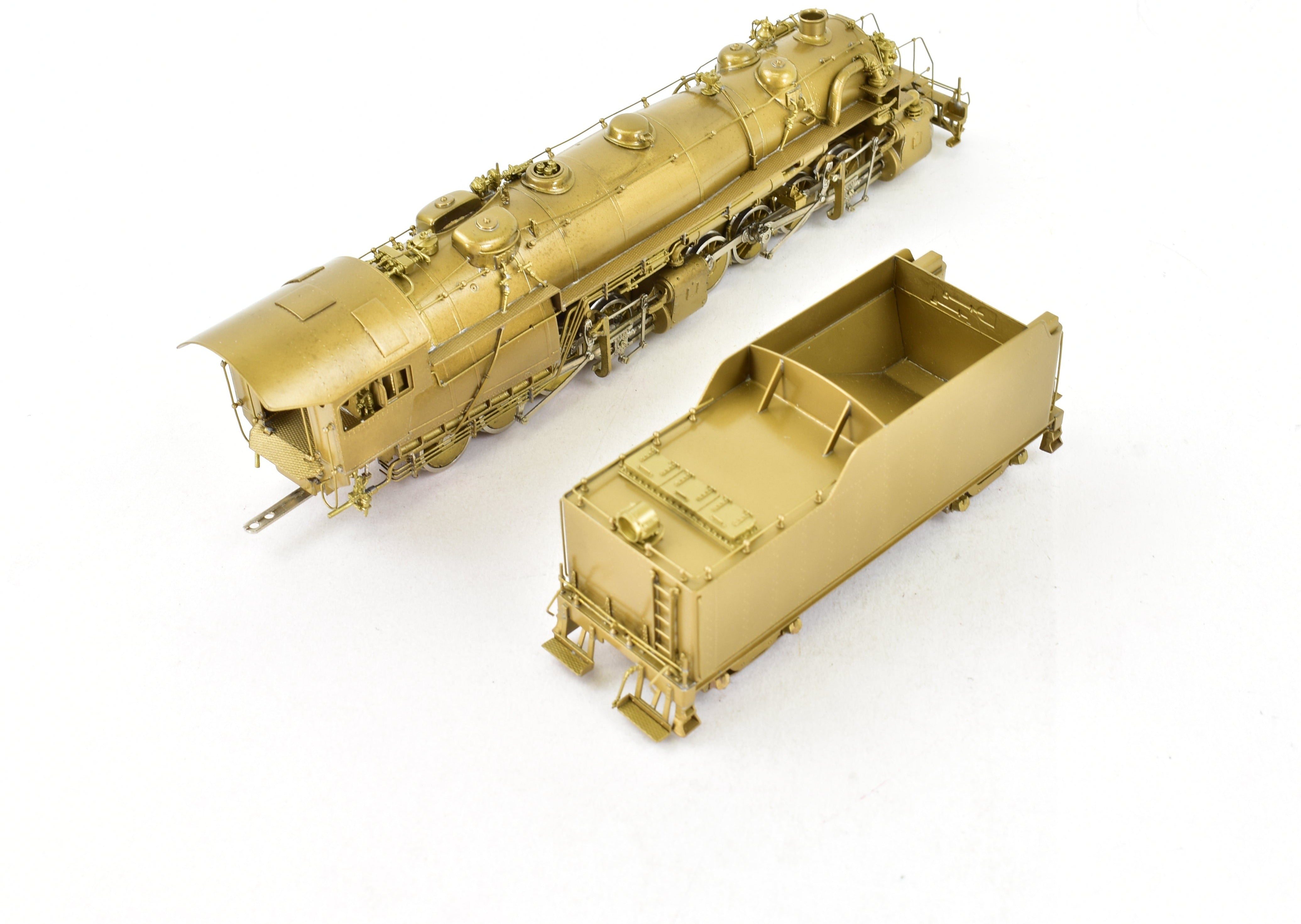 HO Scale Custom Brass Model Train - Reading Lines Class N-1 2-8-8-0 Mallet Rebuilt by NJ Custom Brass