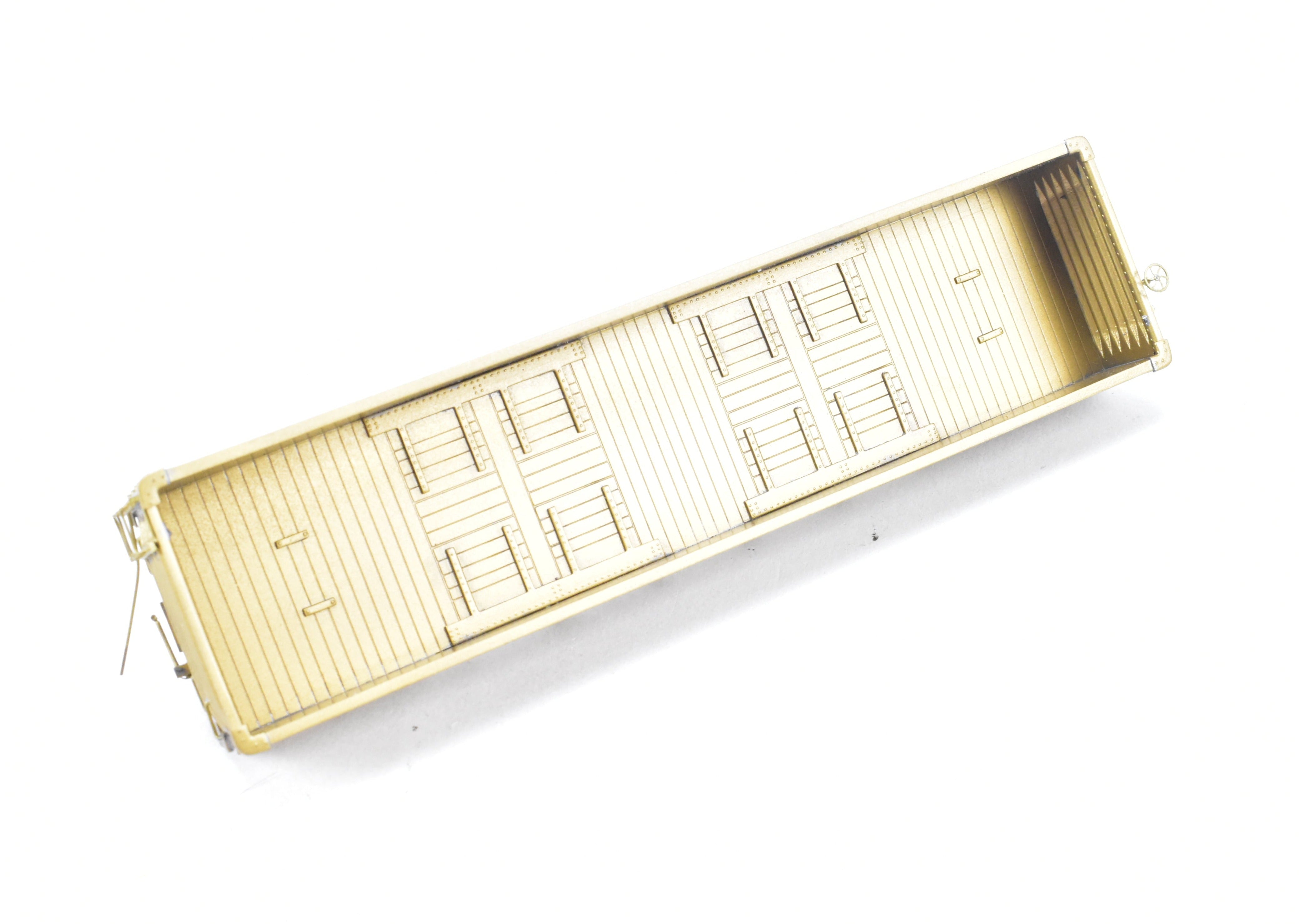 HO Brass Oriental Limited - USRA 40' Composite Drop - Bottom Unpainted Gondola