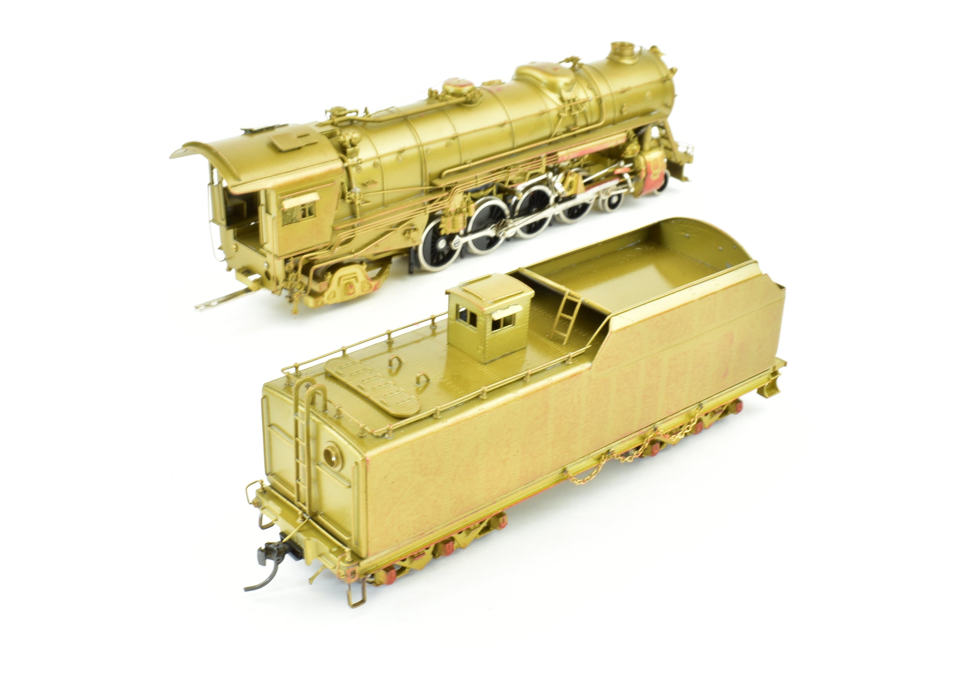 HO Scale Brass Sunset Models Wheeling & Lake Erie J-1 4-8-2 Steam Locomotive Model