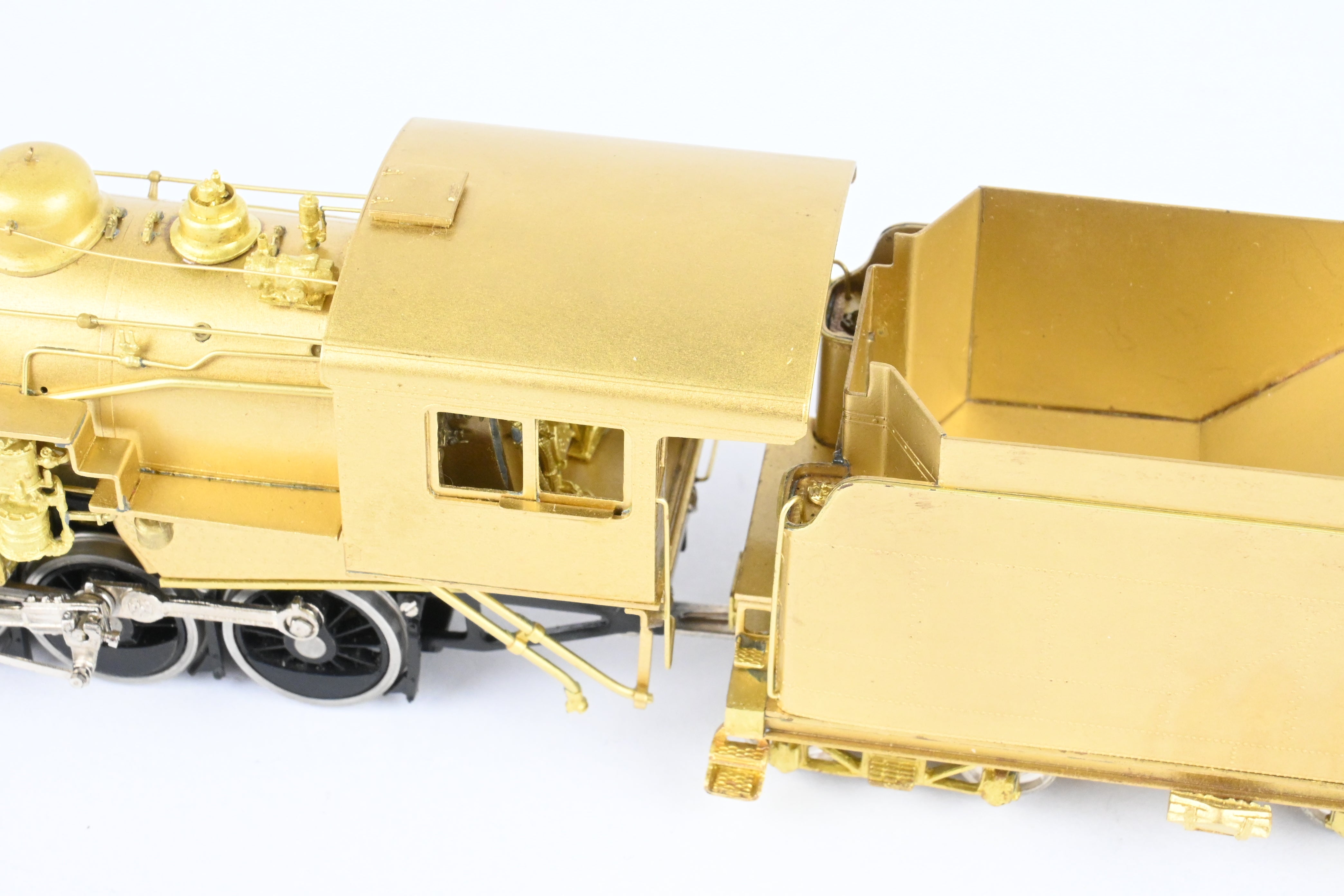 HO Brass NYO&W 2-8-0 Class W-1 Nickel Plated Locomotive with Side Air Pumps