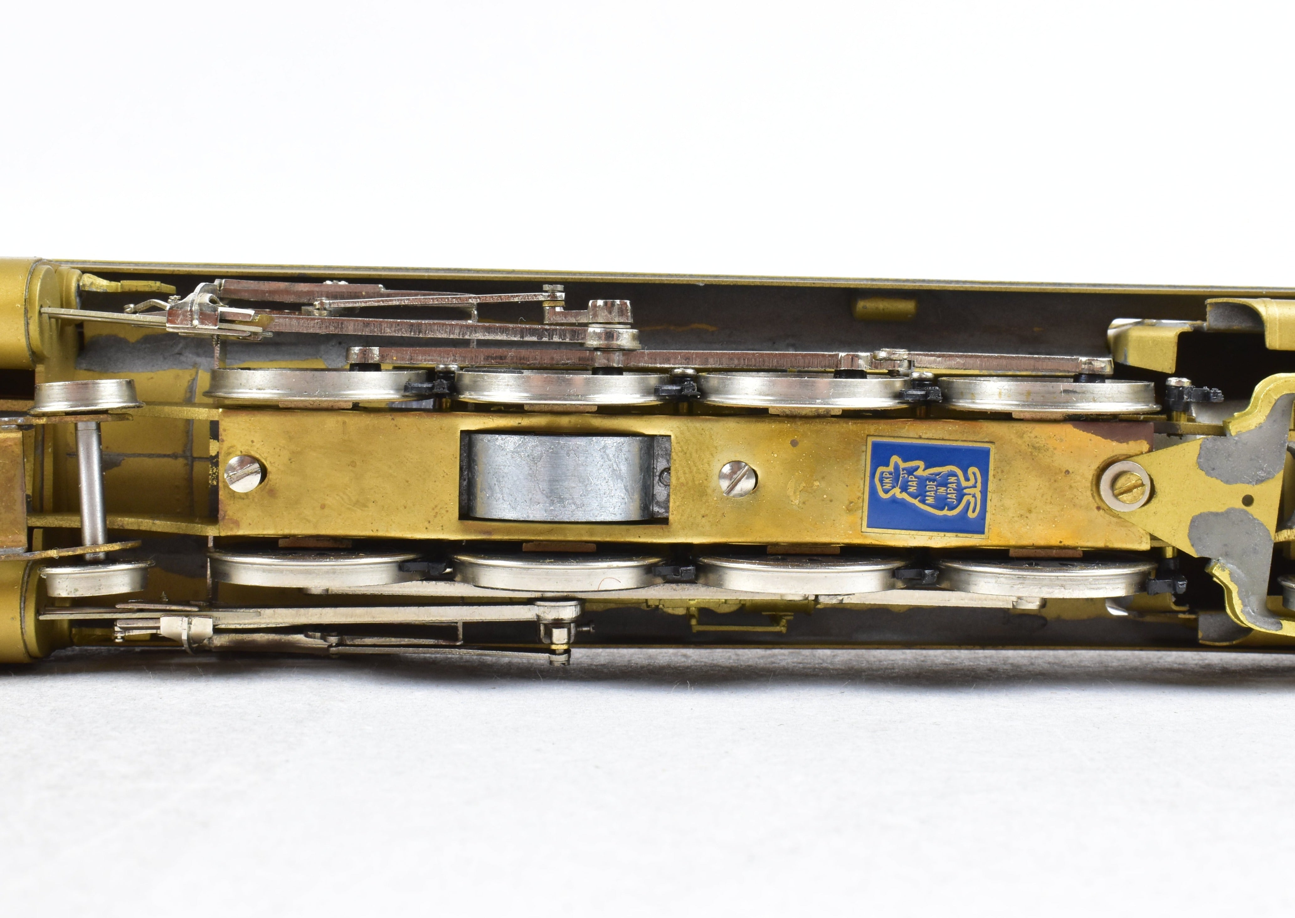 HO Scale Brass NPP Delaware & Hudson Class K - 62 4 - 8 - 4 Nickel - Plated Model