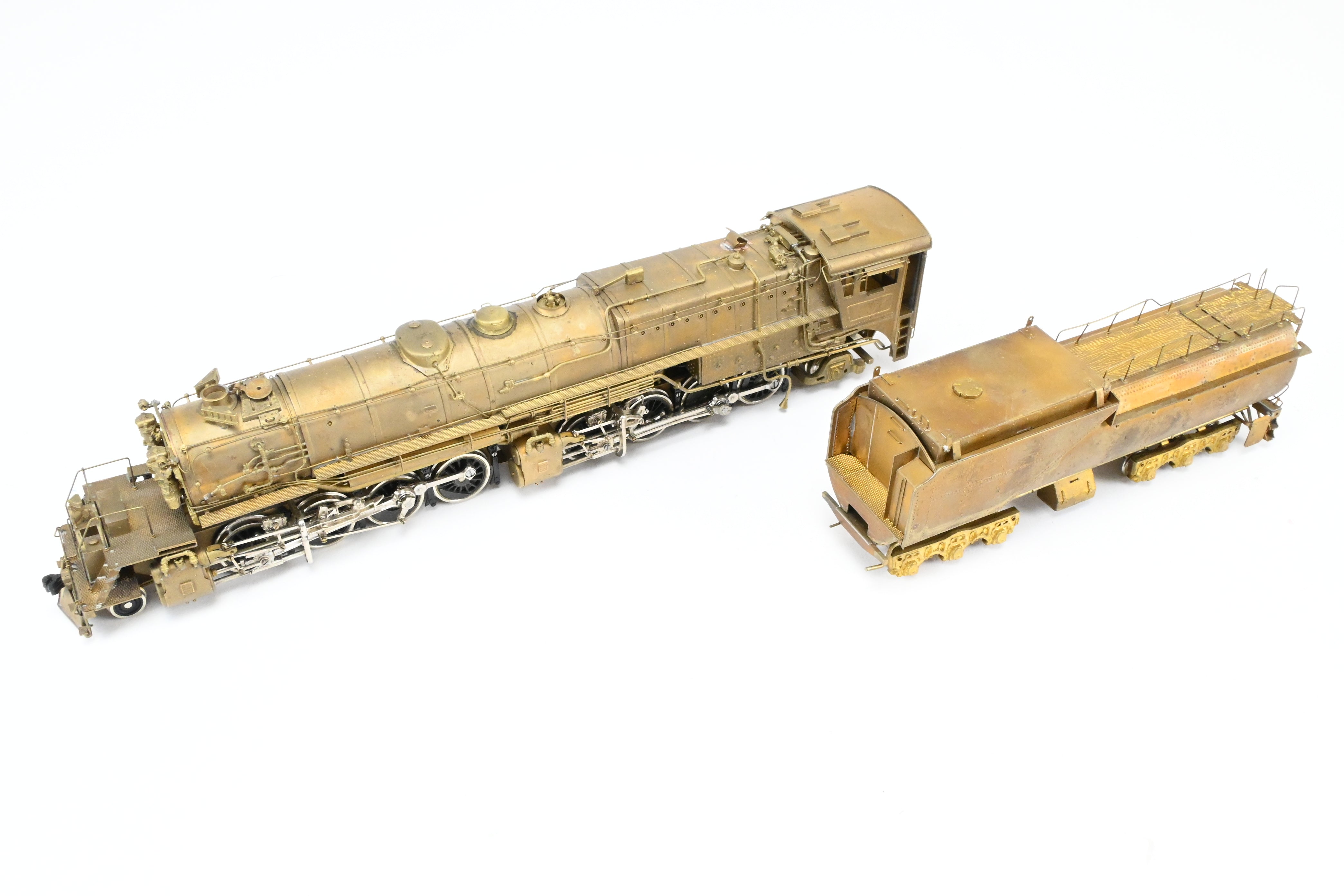 1966 HO Brass PFM - Tenshodo Great Northern 2-8-8-2 Class R-2 Model