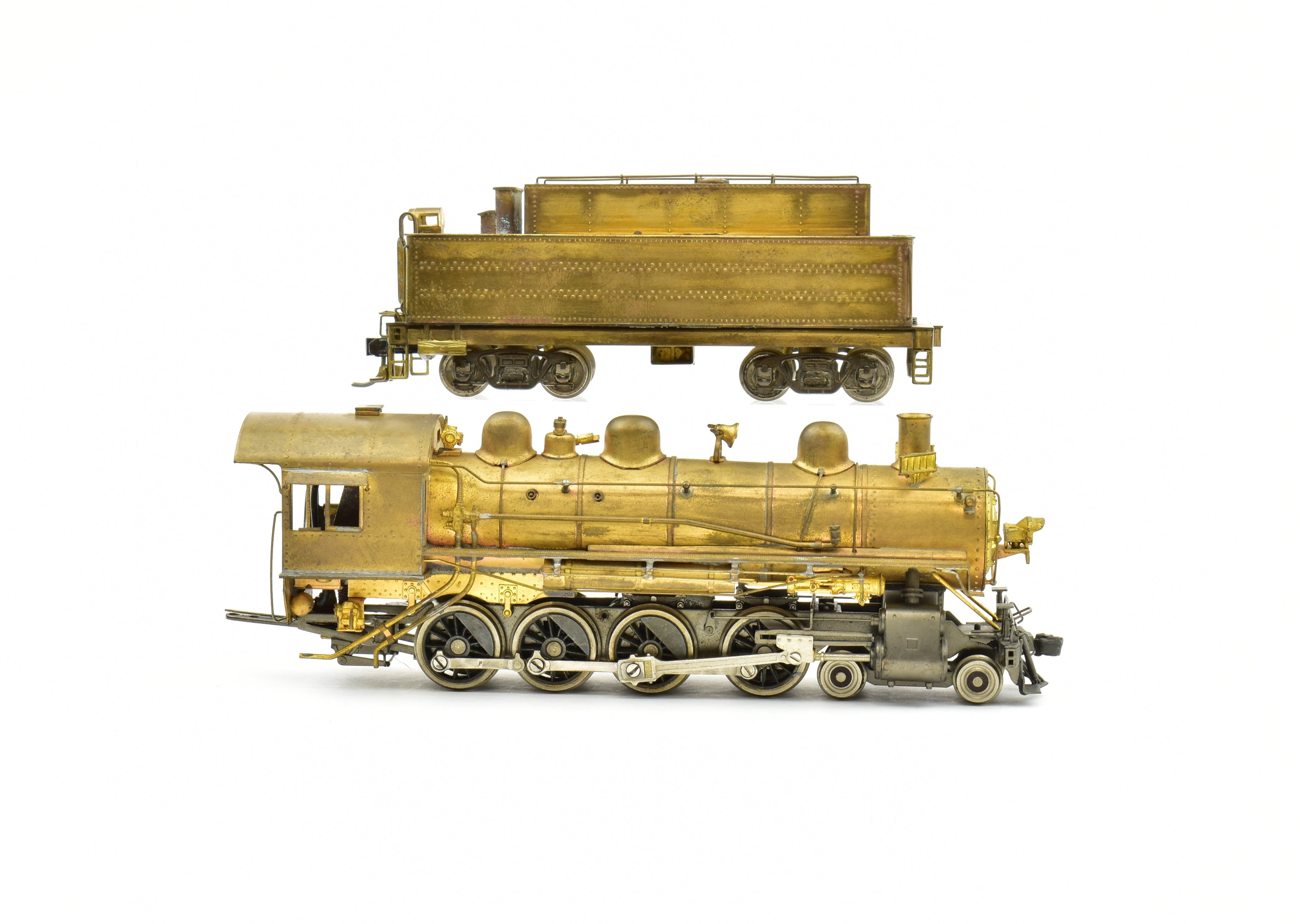 HO Scale Brass Max Gray Southern Pacific TW - 8 4 - 8 - 0 Mastodon Model