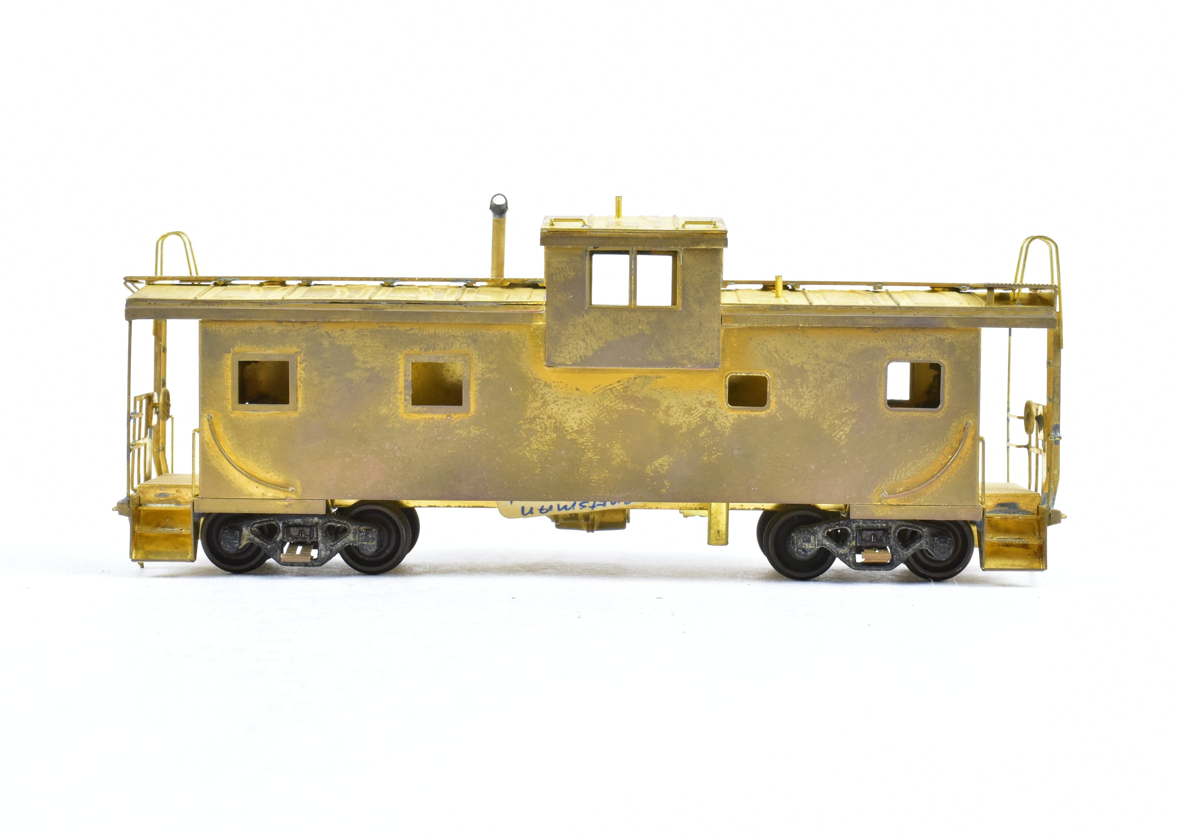 HO Scale Brass Model Railroad Wide Vision Caboose by LMB Models Inc. for Various Roads, International Design
