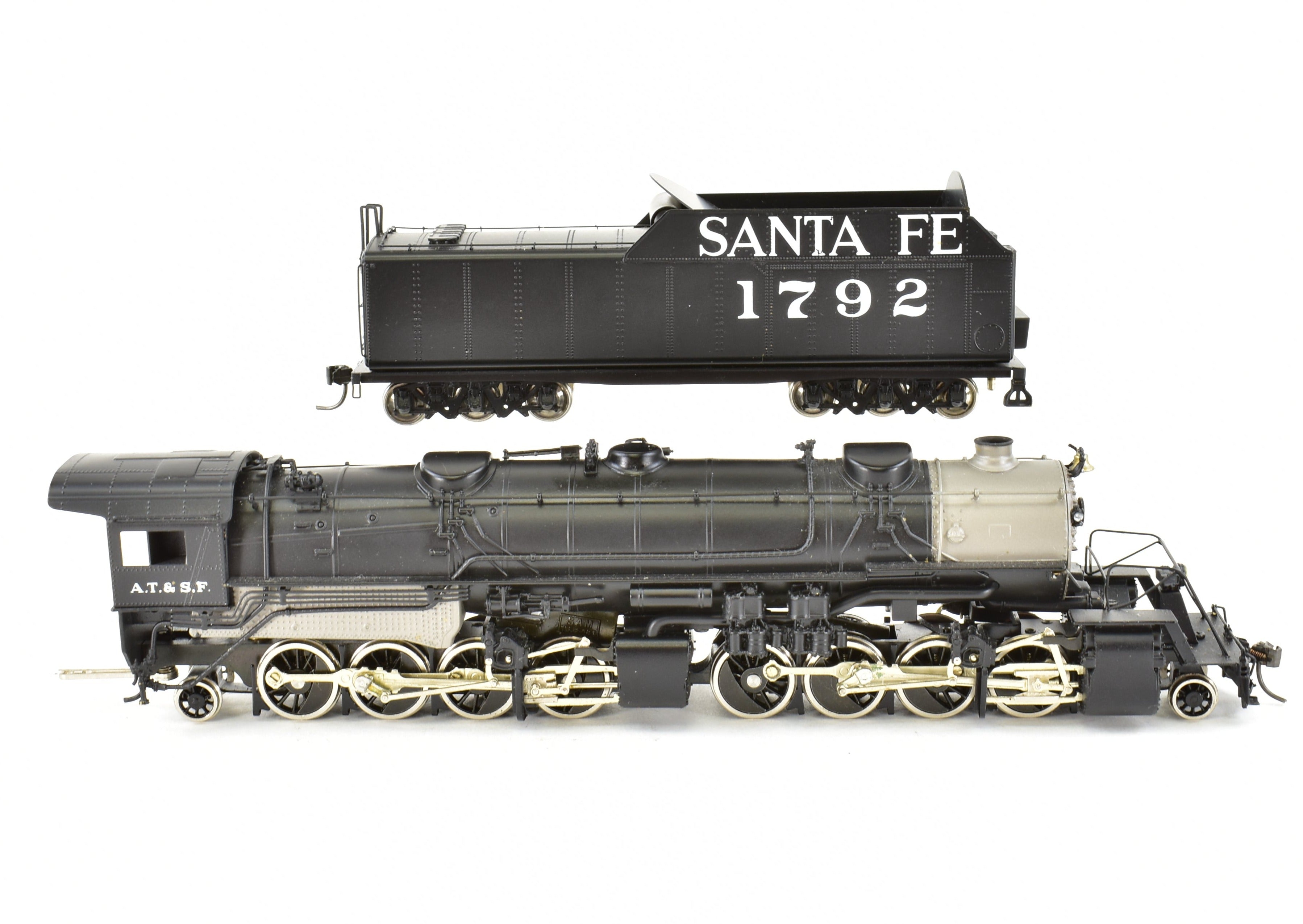 HO Scale Brass ATSF - Santa Fe USRA 2-8-8-2 Mallet Factory-Painted Powerhouse Model