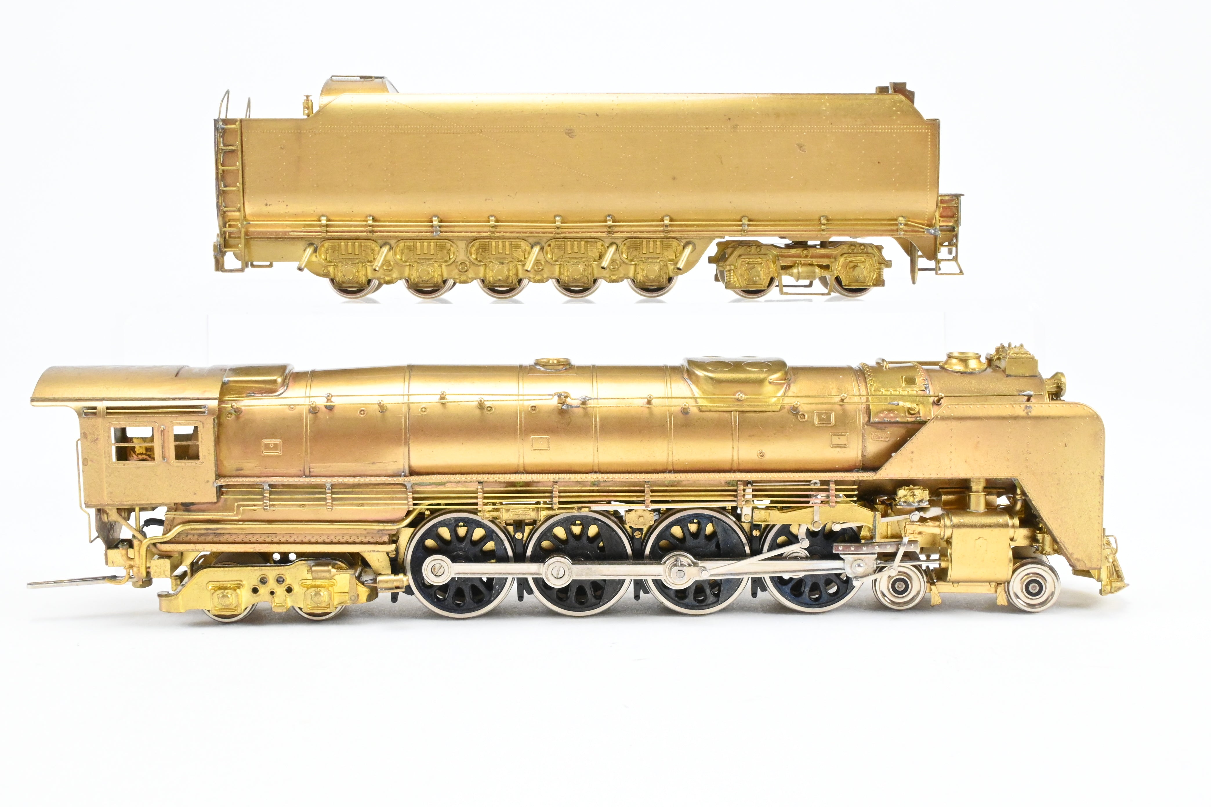 HO Scale Brass NPP Nickel - Plated NYC New York Central S - 1b Niagara 4 - 8 - 4 Model