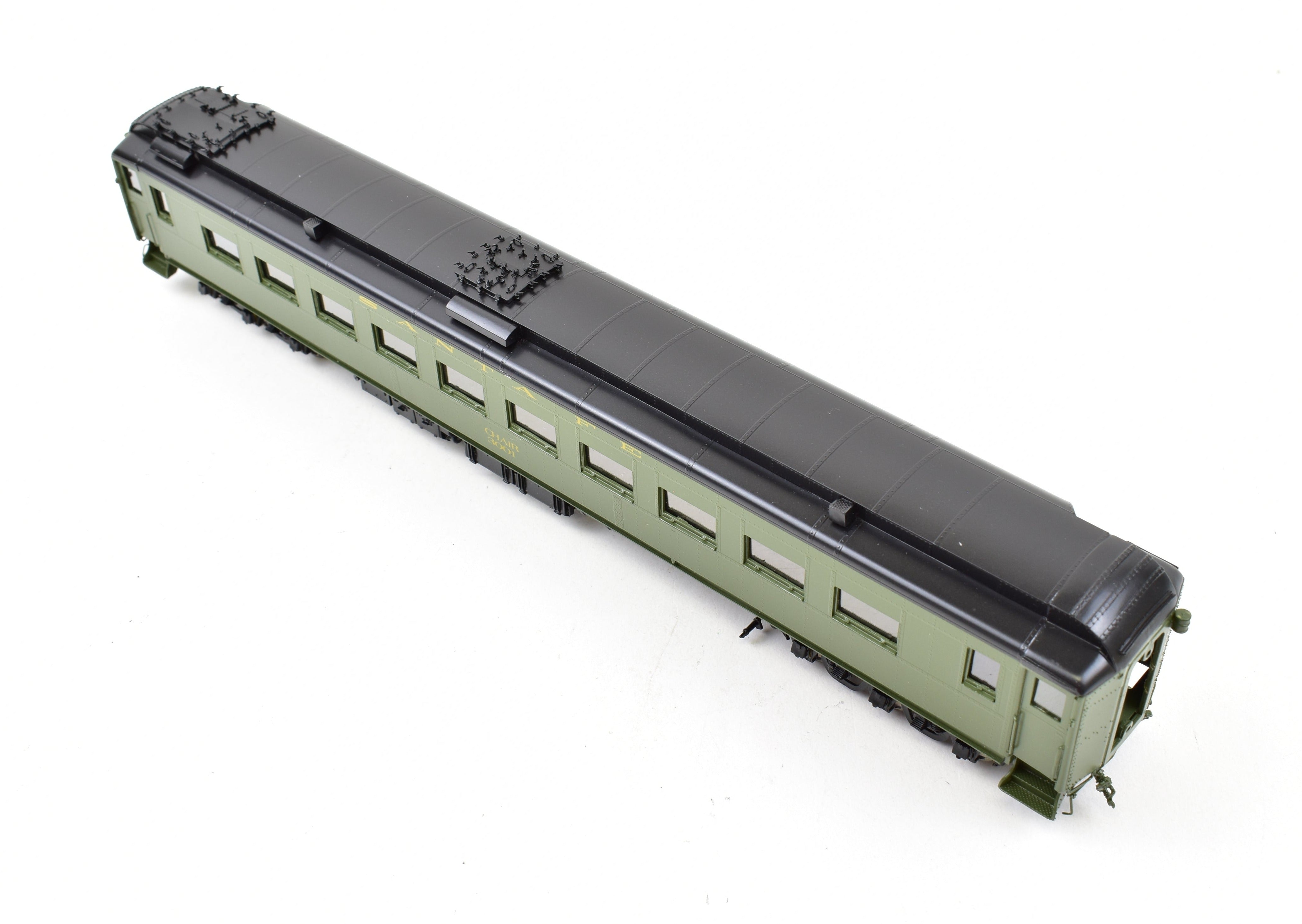 HO Scale Brass ATSF - Santa Fe 3000 Series Heavyweight Chair Car FP