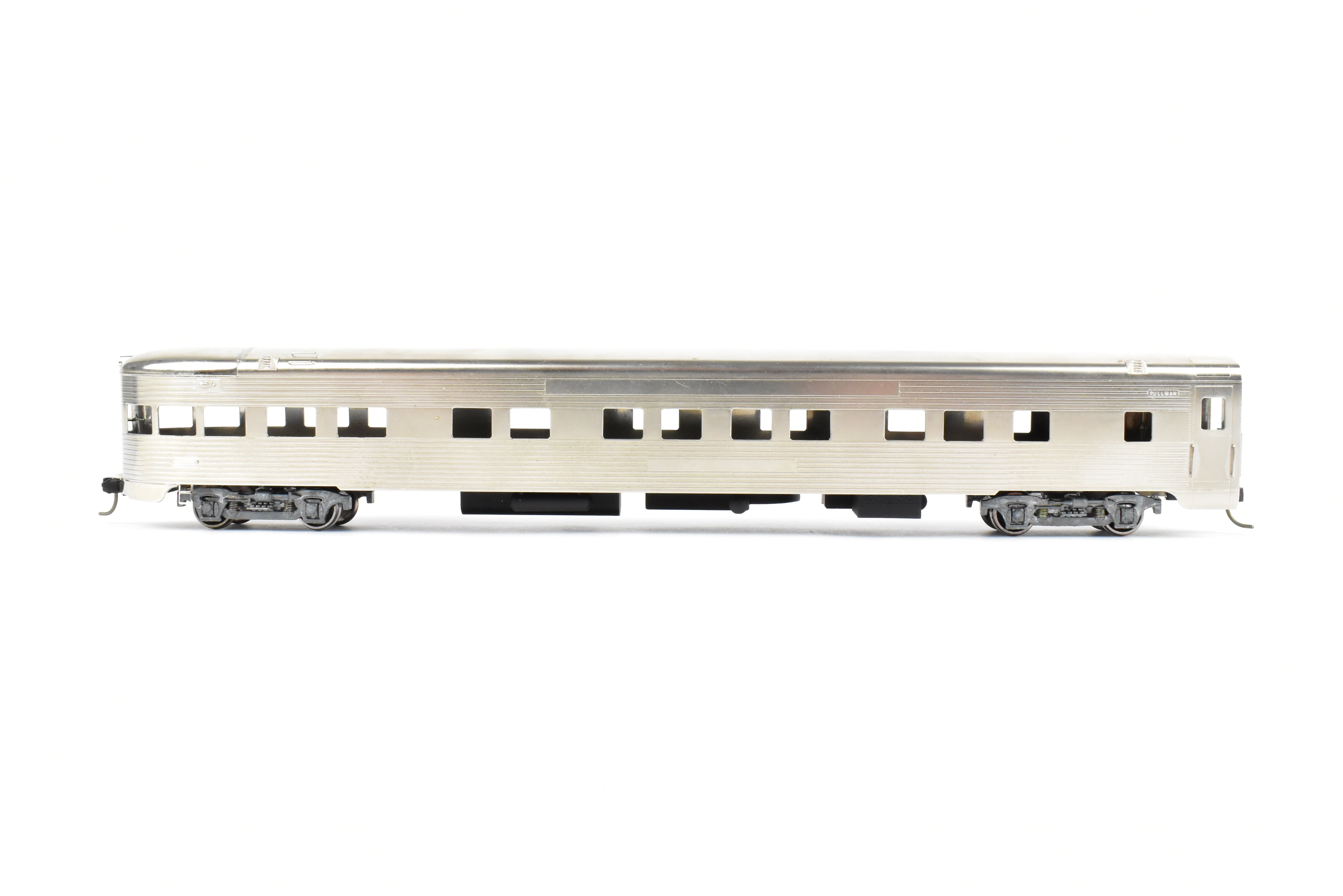 HO Brass Lambert ATSF Santa Fe Vista Series Lounge - Observation Car with Central Valley Trucks