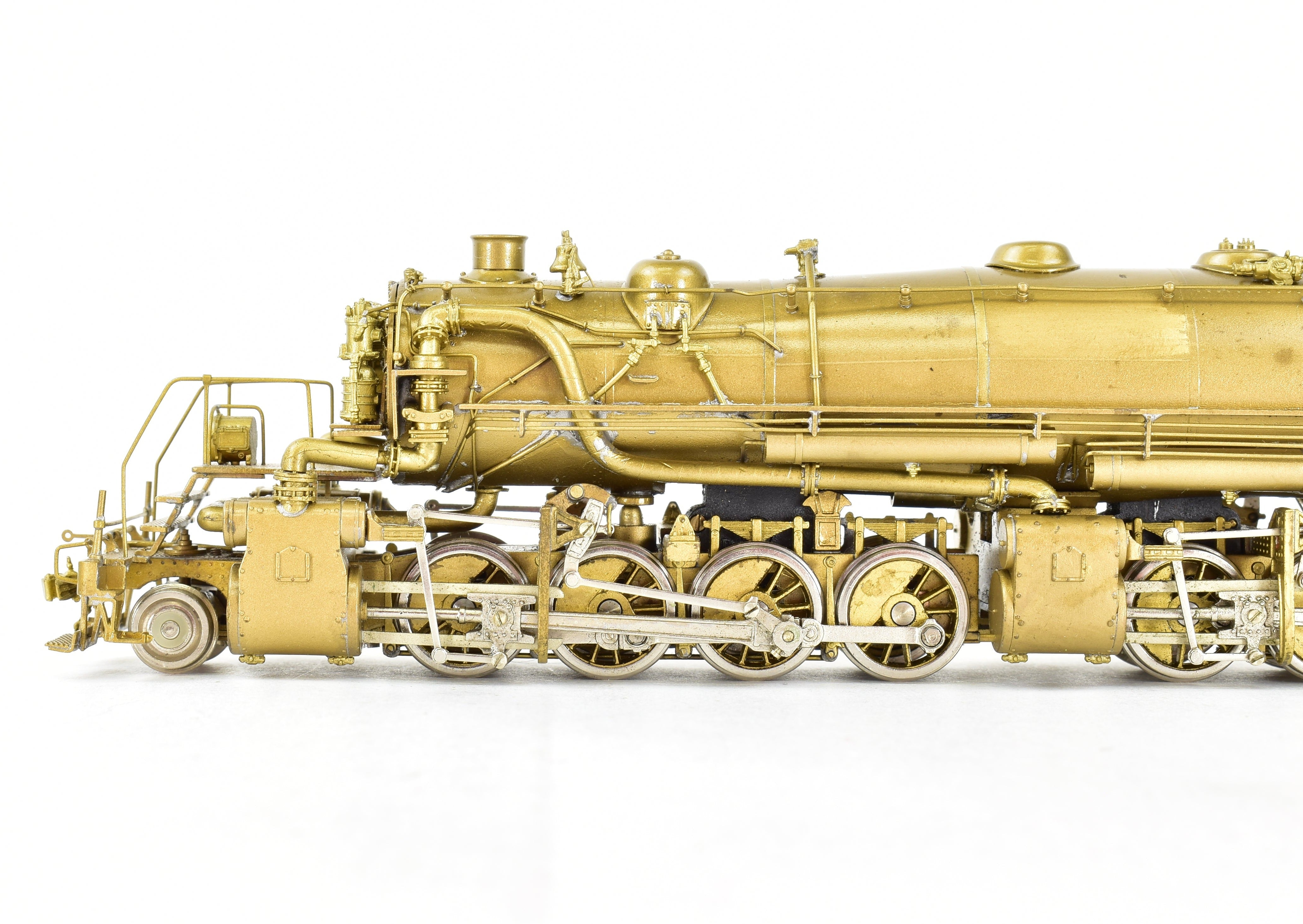 HO Scale Custom Brass Model Train - Reading Lines Class N-1 2-8-8-0 Mallet Rebuilt by NJ Custom Brass
