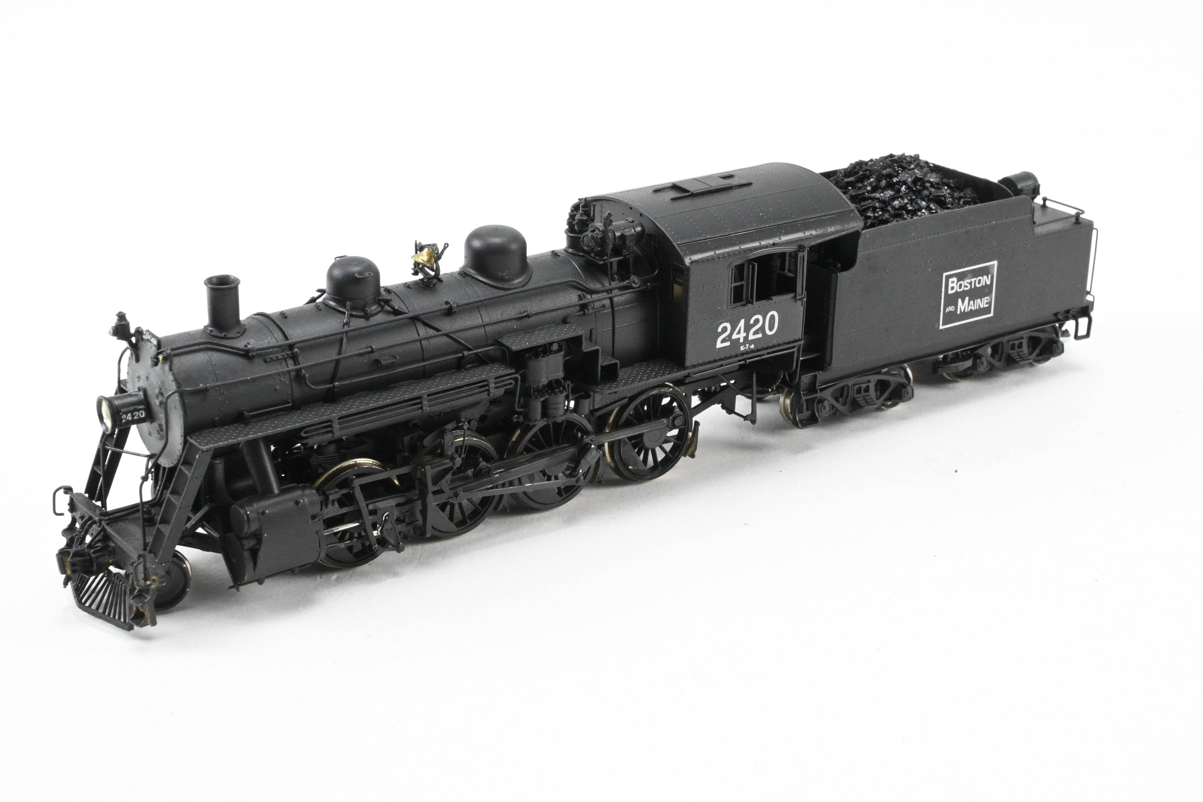 HO Brass NERS Boston & Maine Class K - 7A 2 - 8 - 0 No. 2420 Model Train