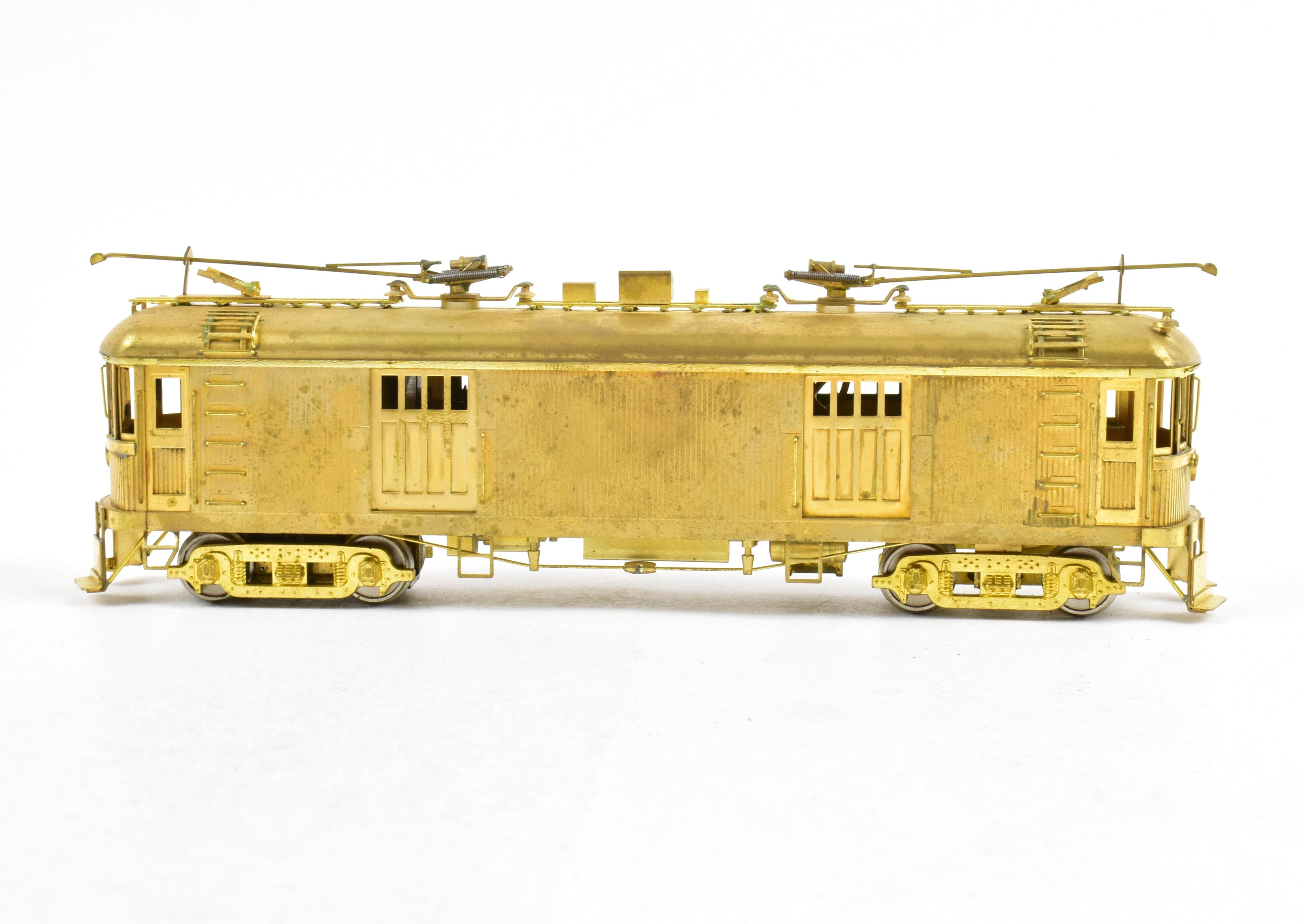 HO Scale Brass Suydam Pacific Electric Wood Box Motor Model Train