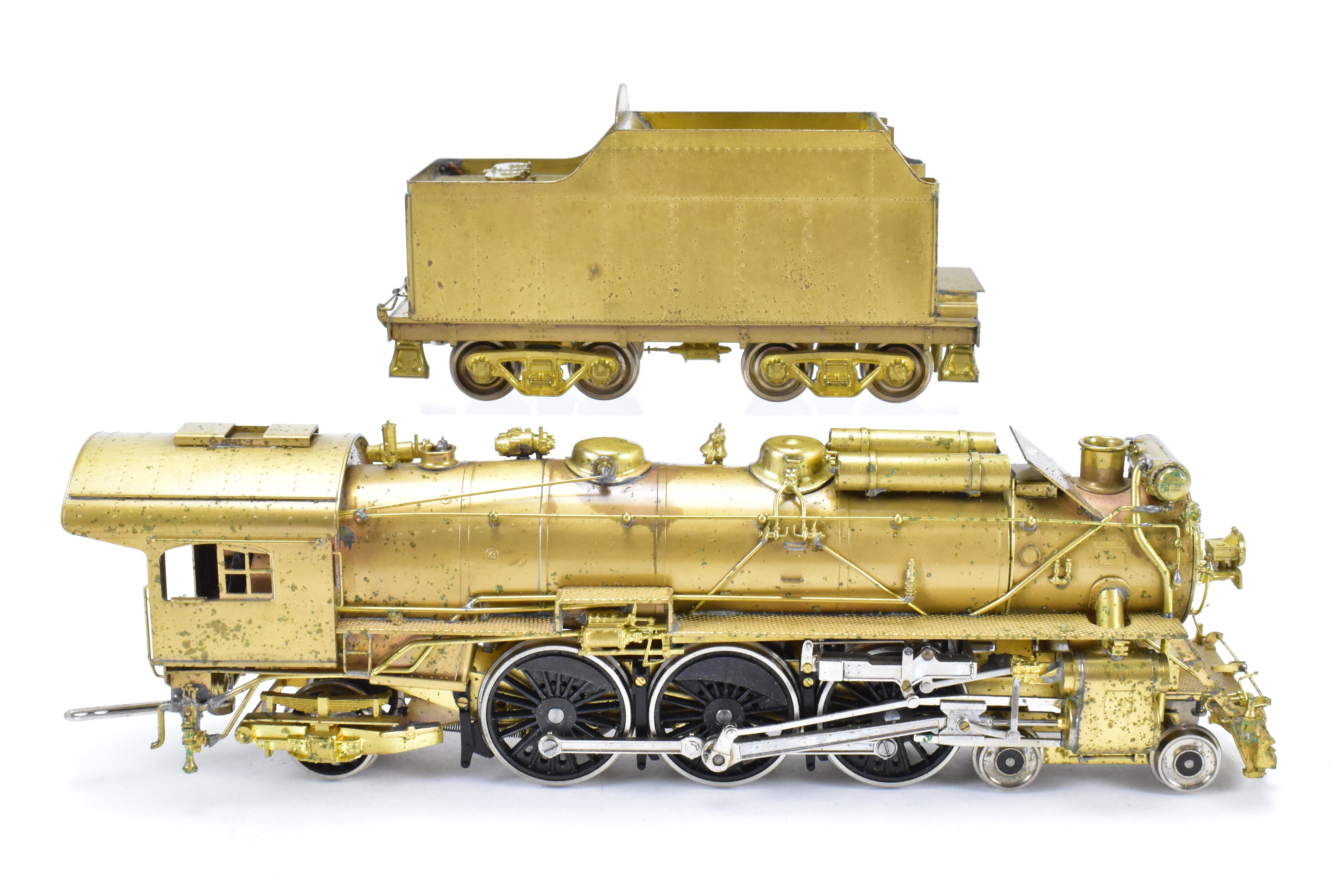 HO Scale Custom Brass New Haven I-4 4-6-2 Pacific Model Train by NJ Custom Brass