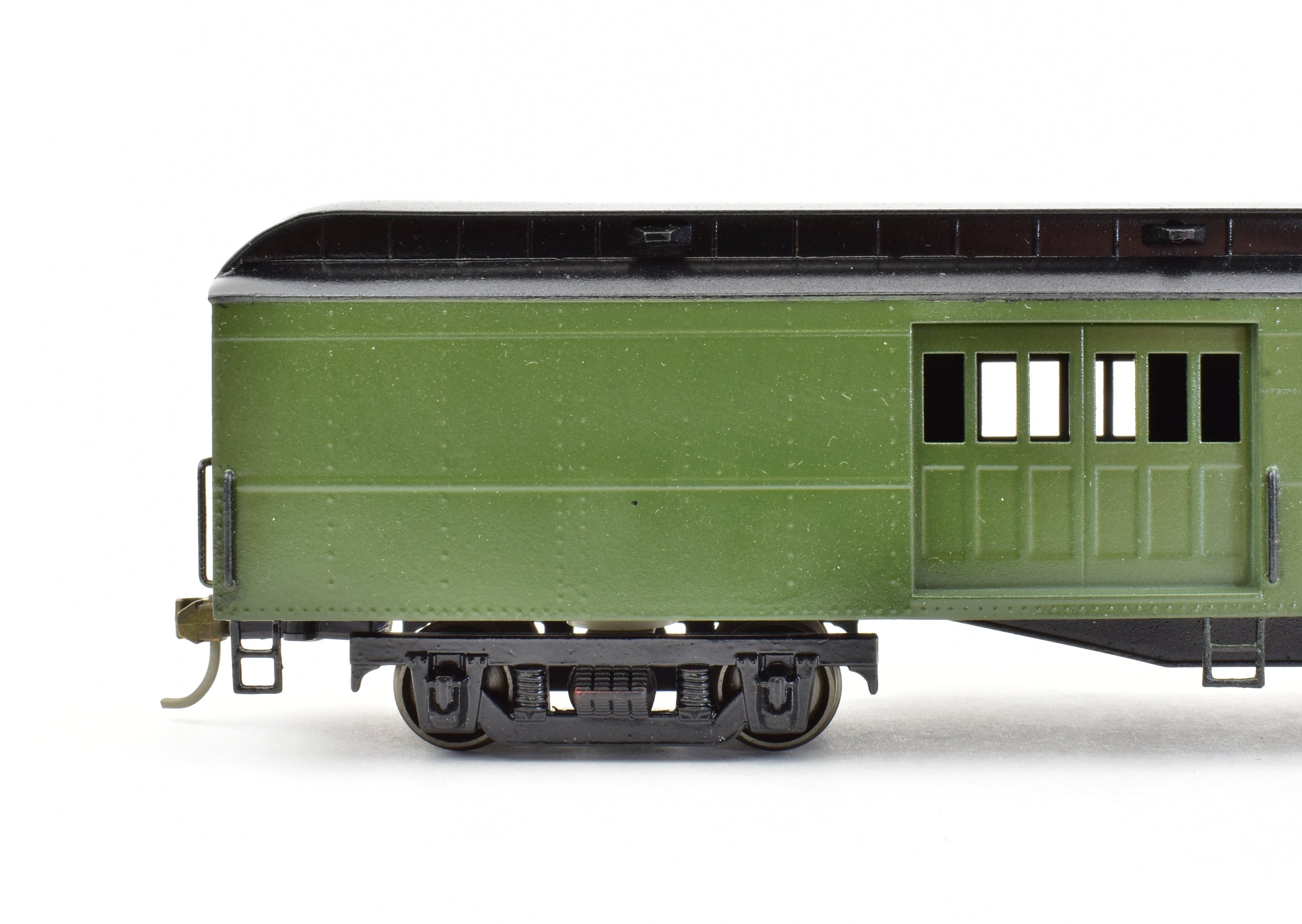 HO Scale Brass NPP Nickel - Plated Custom - Painted NYO&W Baggage Car