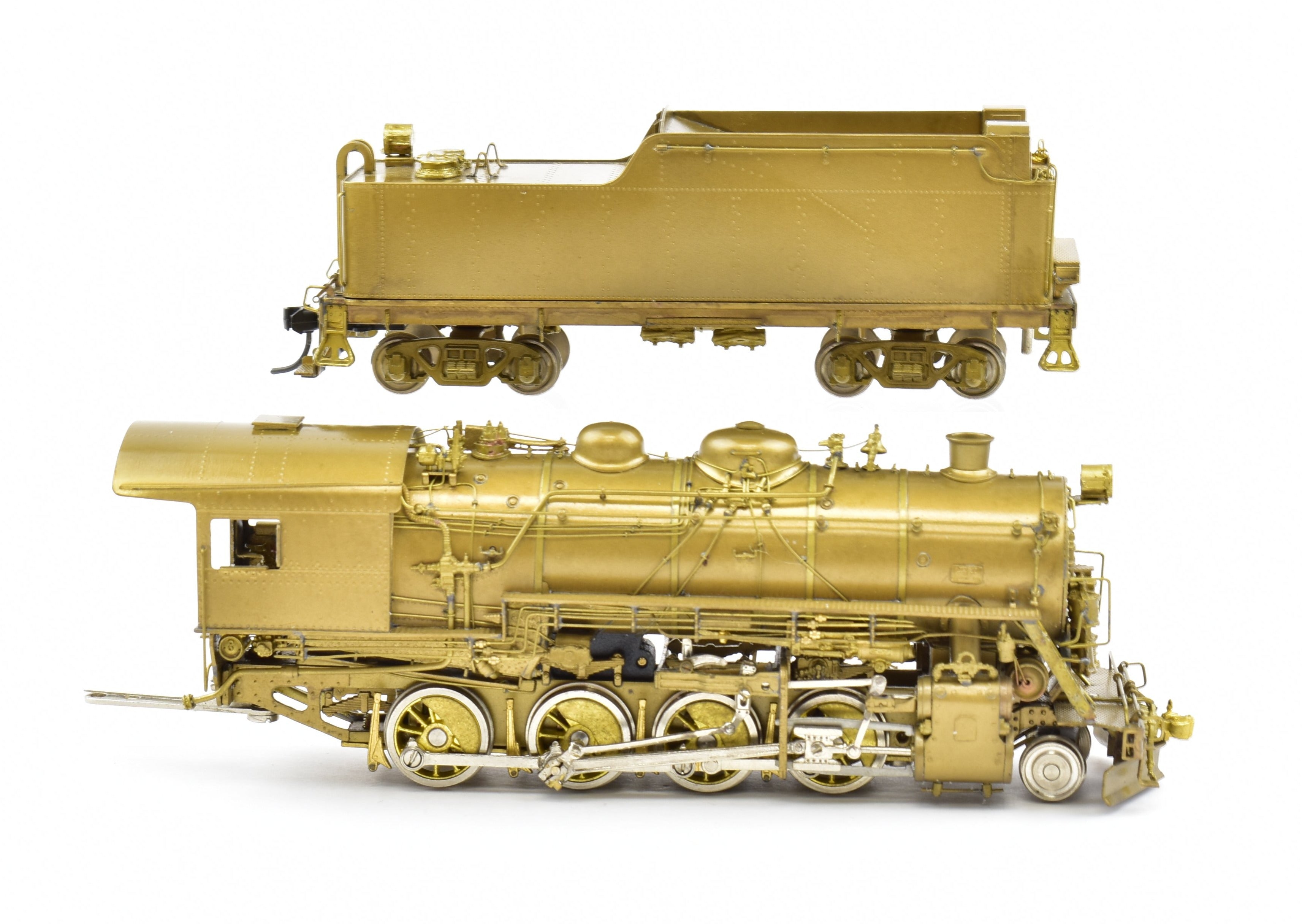 High - Quality HO Scale Brass Model Train: Western Maryland H - 8 2 - 8 - 0 Consolidation Rebuilt by NJ Custom Brass