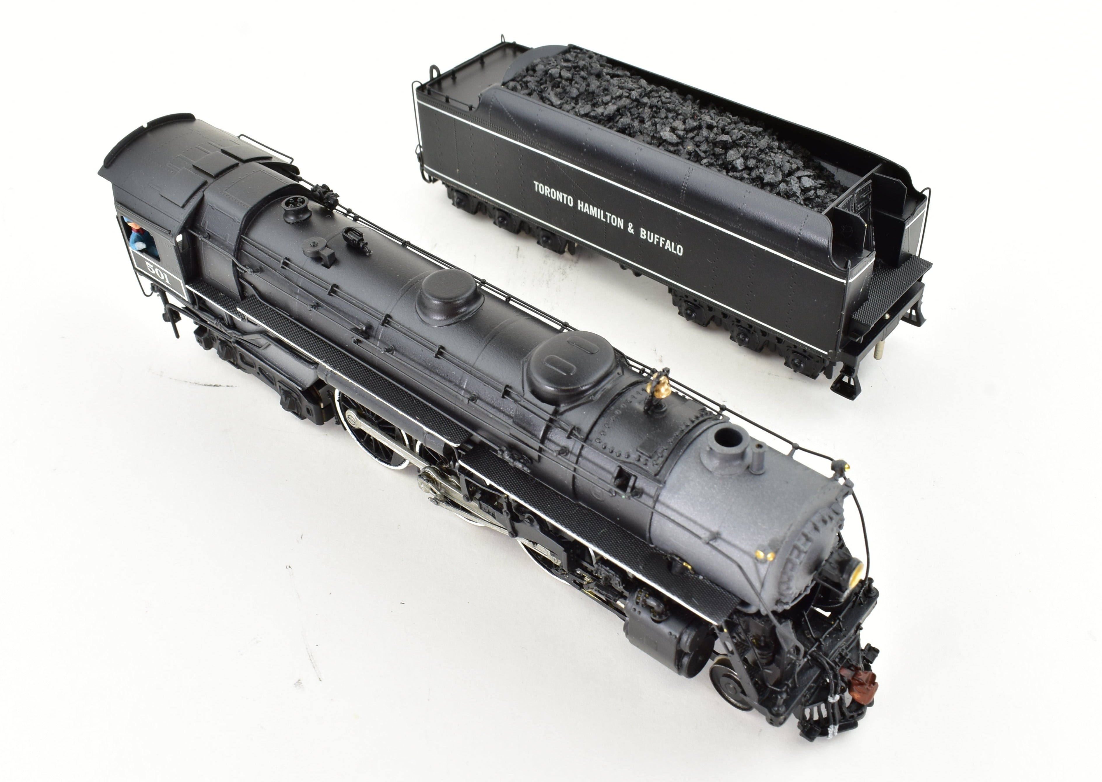 HO Scale Brass Sunset Models TH&B - Toronto Hamilton & Buffalo NYC J - 1e 4 - 6 - 4 Steam Locomotive Custom Painted Model