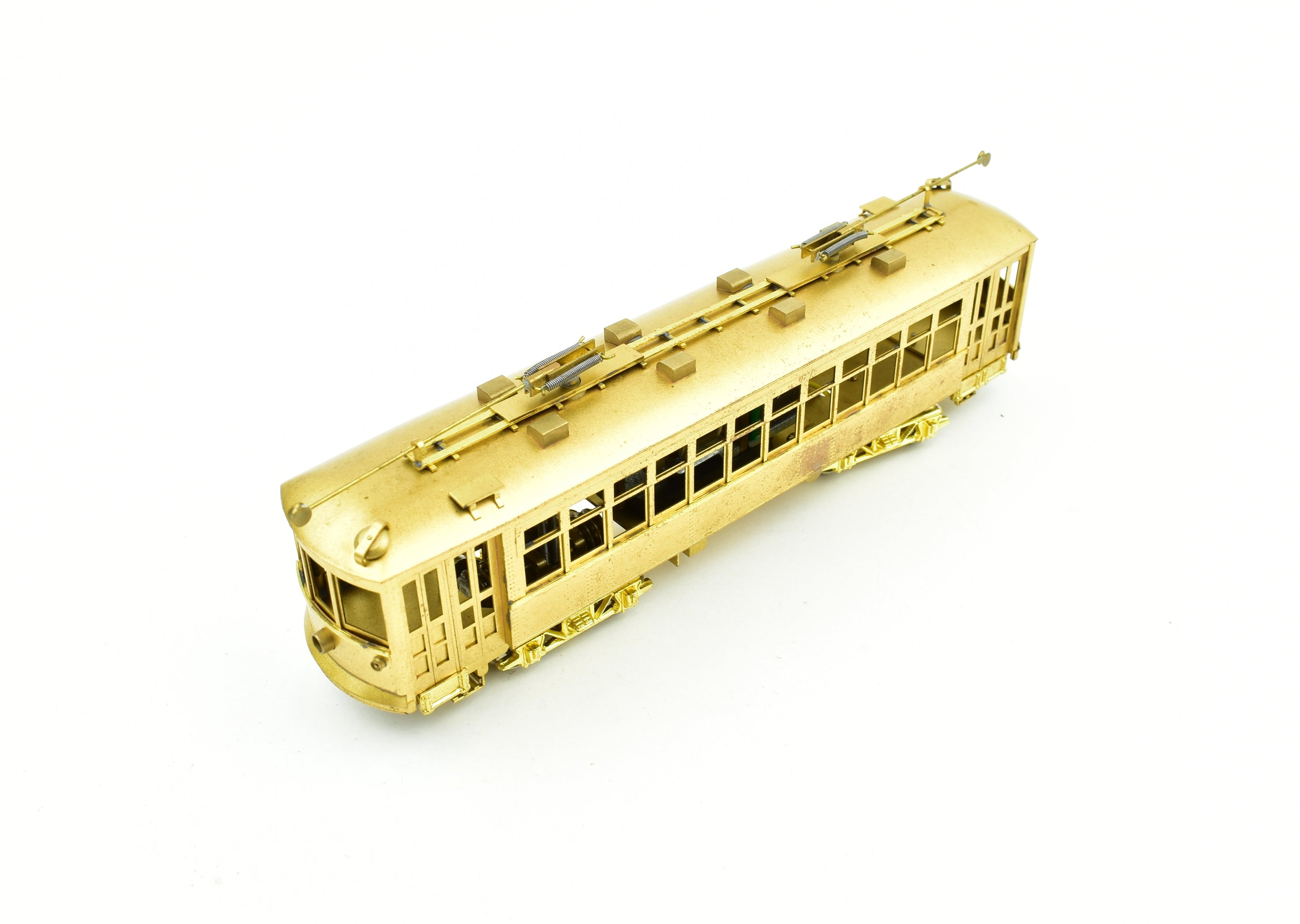 HO Scale Custom Brass Third Avenue Railway System Osgood Bradley Trolley Model by NJ Custom Brass