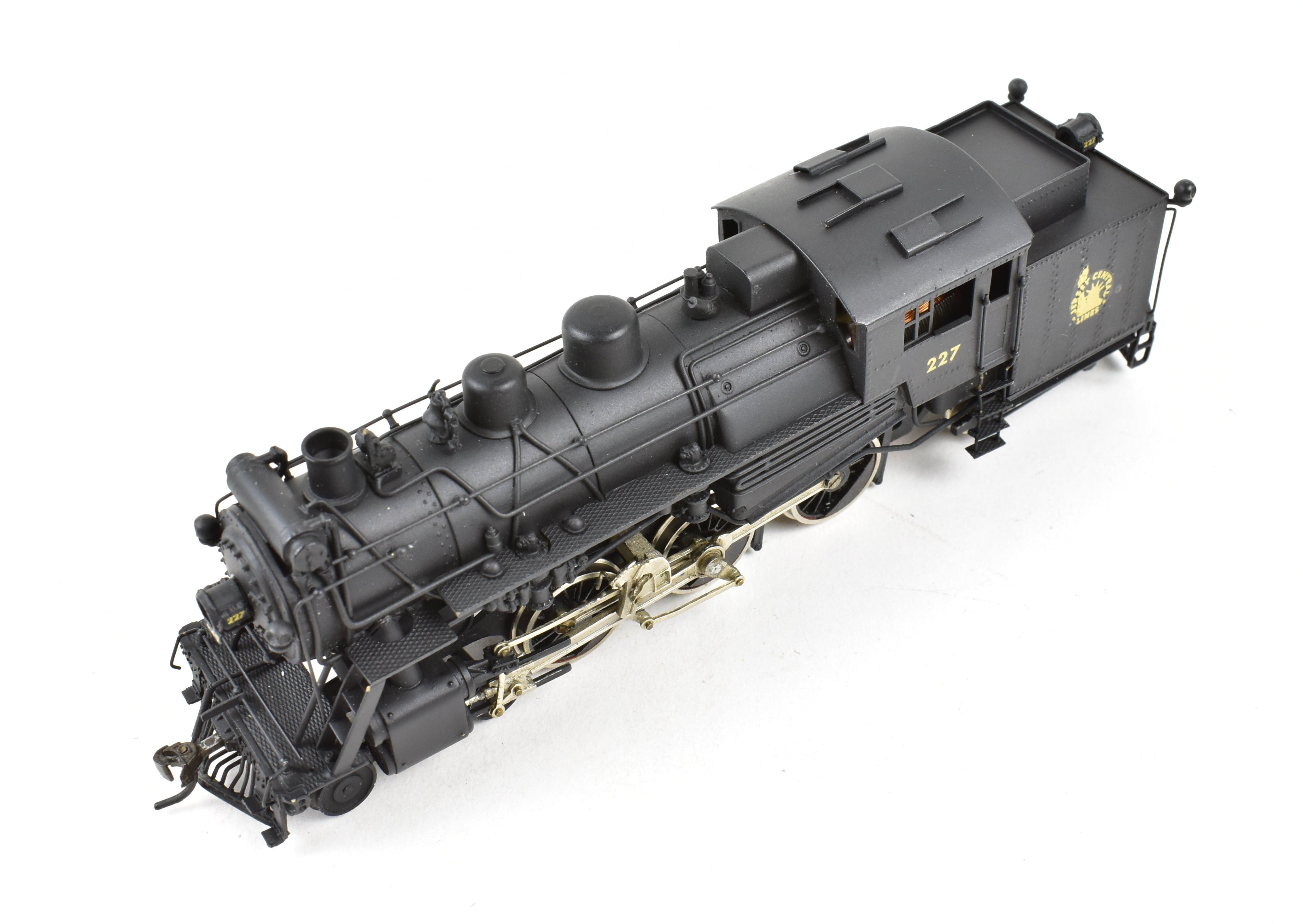 High - Quality HO Scale Brass Model Train of West CNJ - Central Railroad Of New Jersey 4 - 6 - 4T H - 1s with Custom Painting
