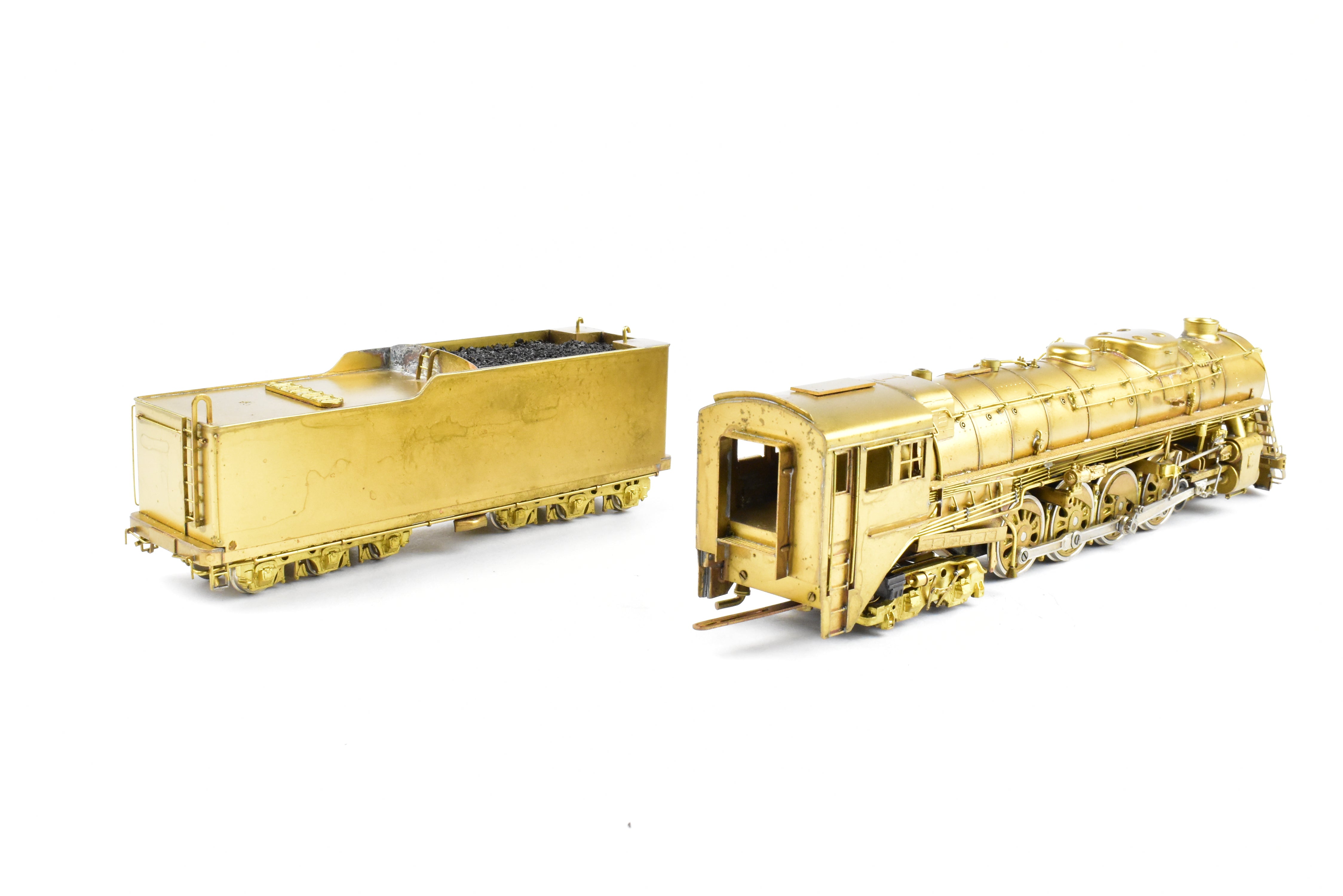 HO Scale Brass Model Train - Northwest Short Line MILW - Milwaukee Road S-2 4-8-4 Locomotive