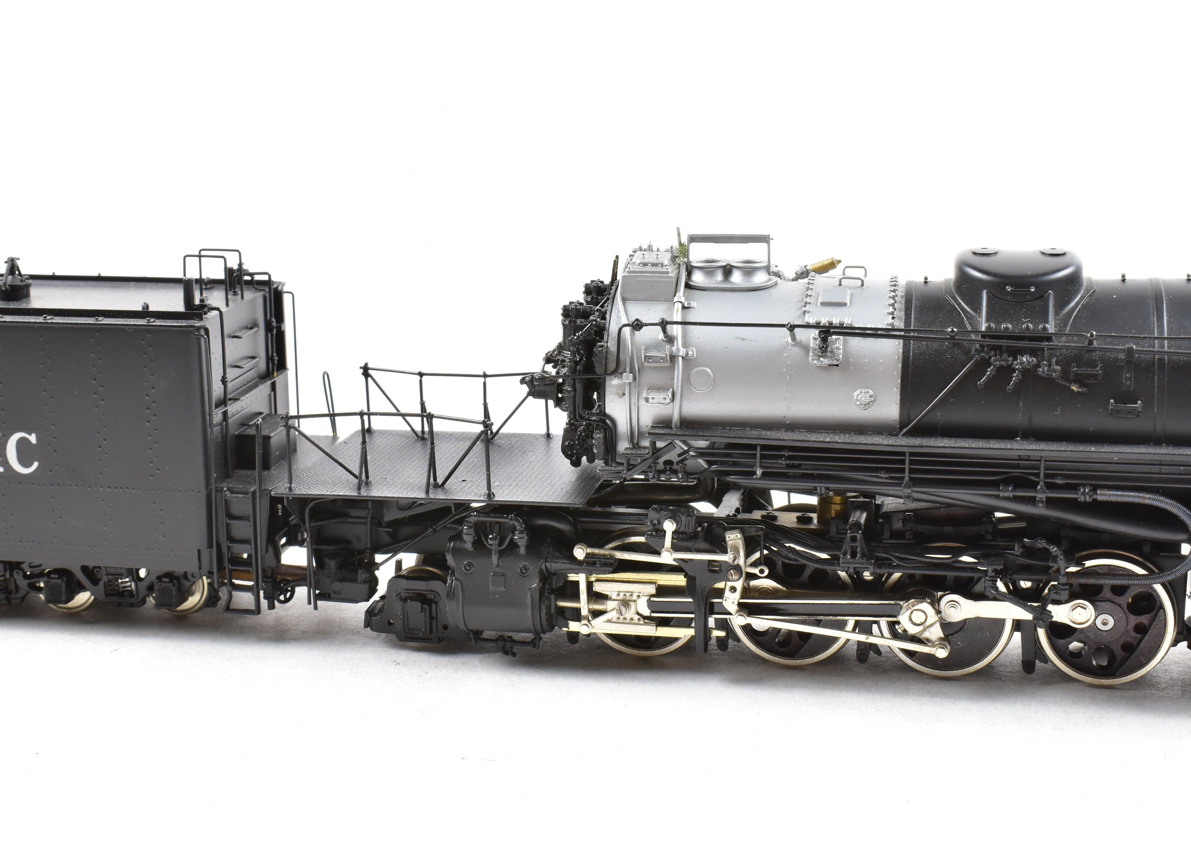 HO Scale Brass Model Train - PFM Tenshodo Southern Pacific AC - 12 4 - 8 - 8 - 2 Cab Forward Factory - Painted Locomotive, Crown Model, No. 4276, 1983 Run