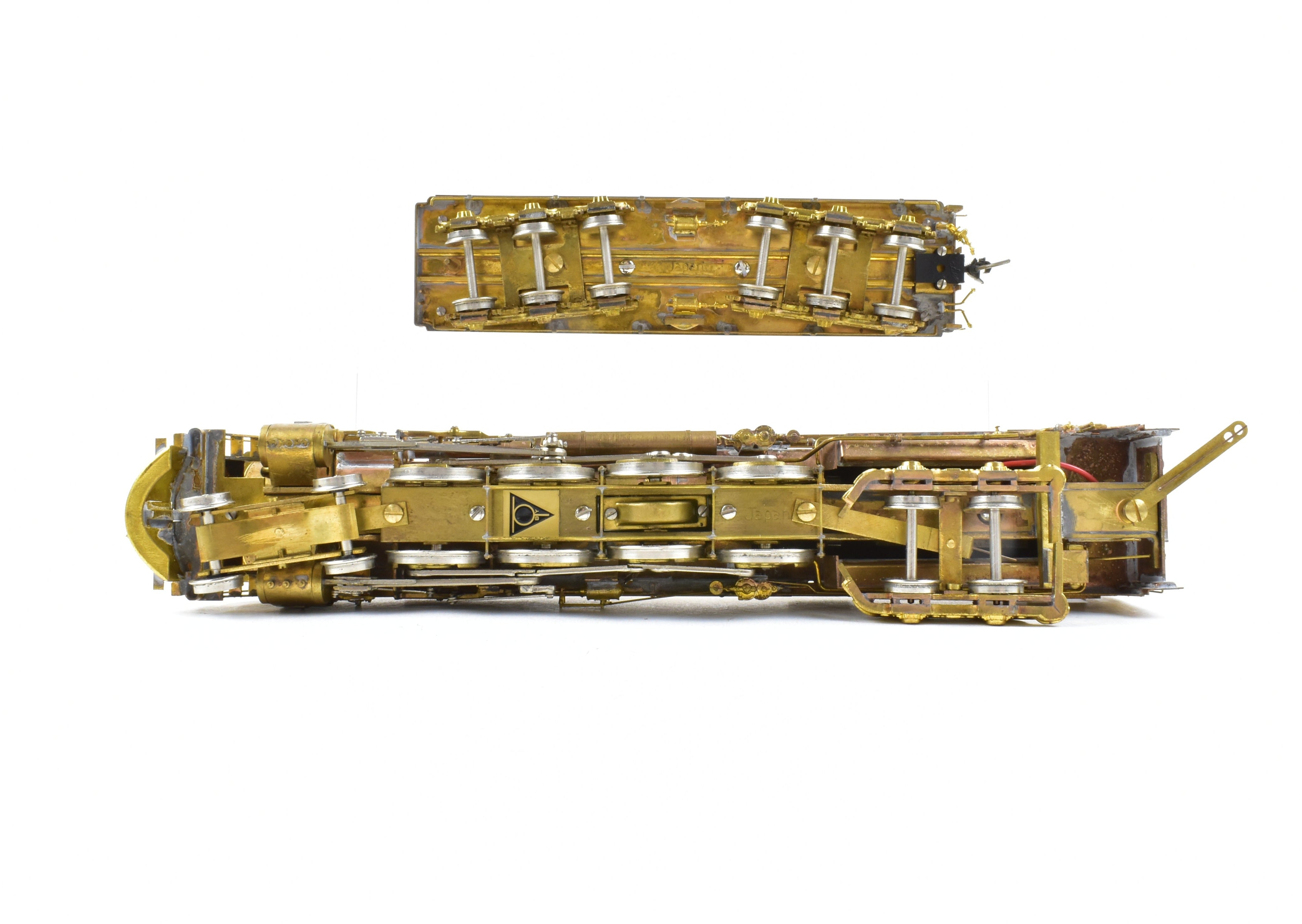 High - Quality HO Scale Brass Pacific Fast Mail (PFM) Model Train - Toby CB&Q - Burlington Route 4 - 8 - 4 Class O - 5, 1963 Run Crown Edition