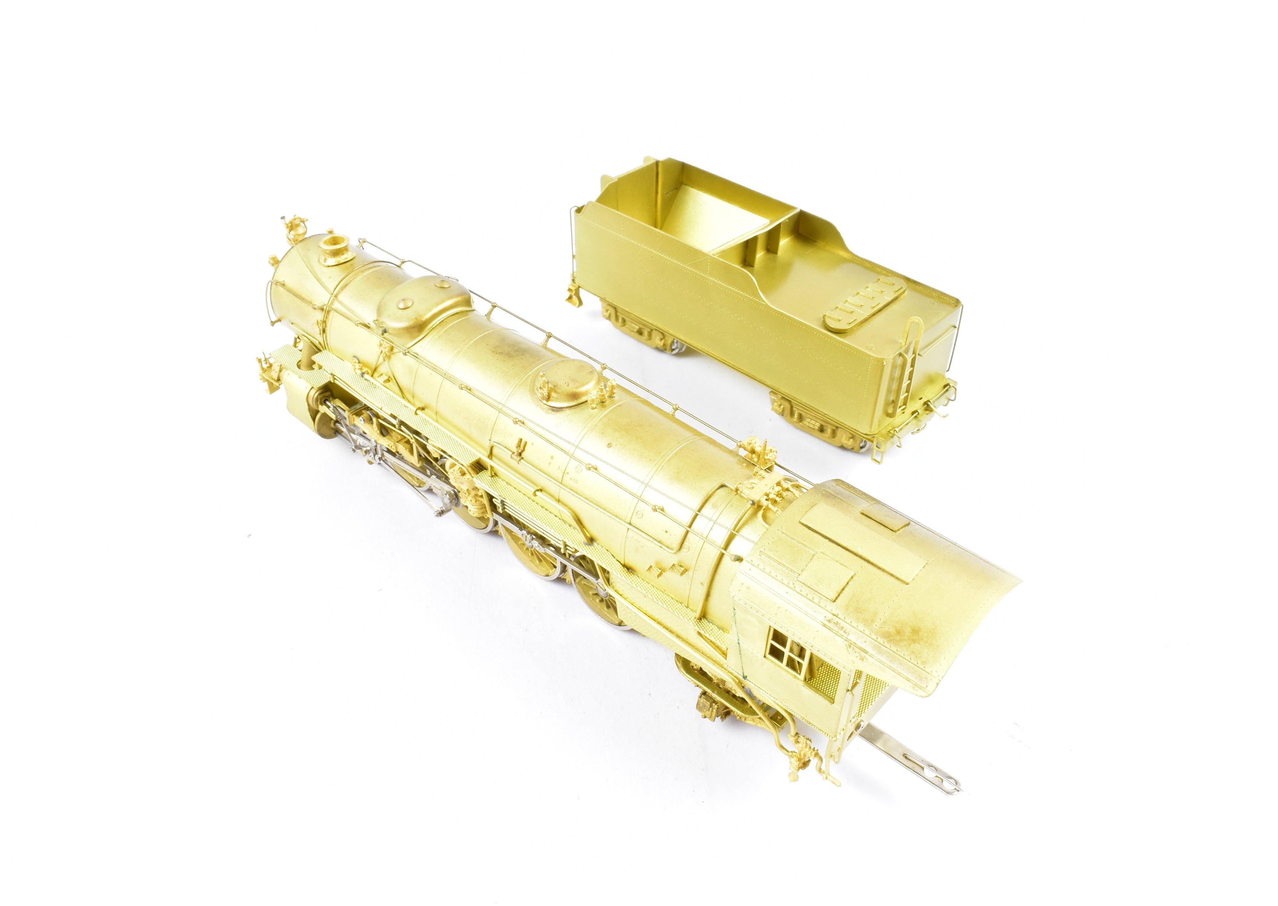 HO Scale Brass Model of Sunset Models' USRA (United States Railway Administration) Heavy 4 - 8 - 2 Mountain Locomotive