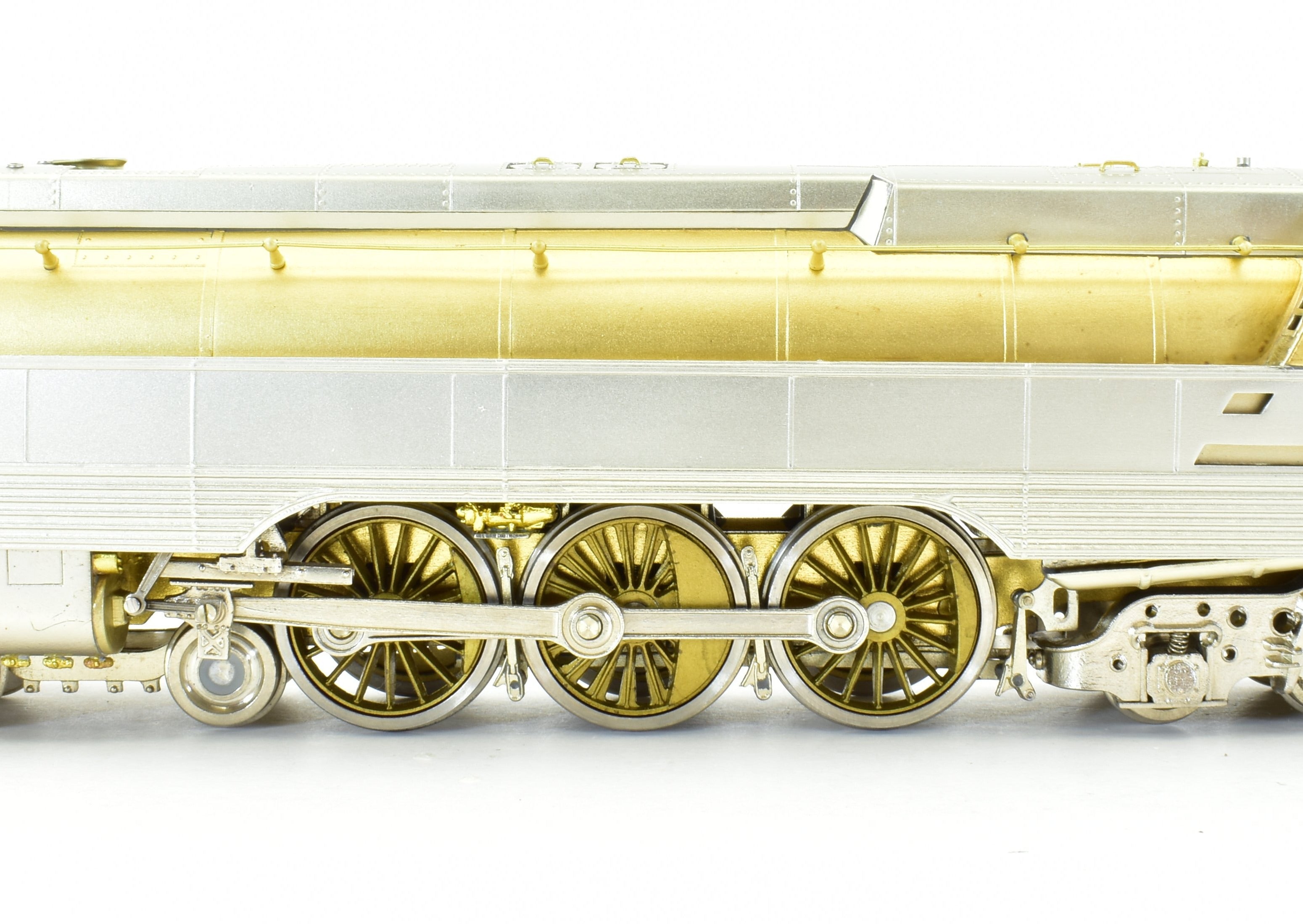 HO Scale Custom Brass Chesapeake & Ohio L-1 4-6-4 Streamlined Hudson Model Locomotive by NJ Custom Brass
