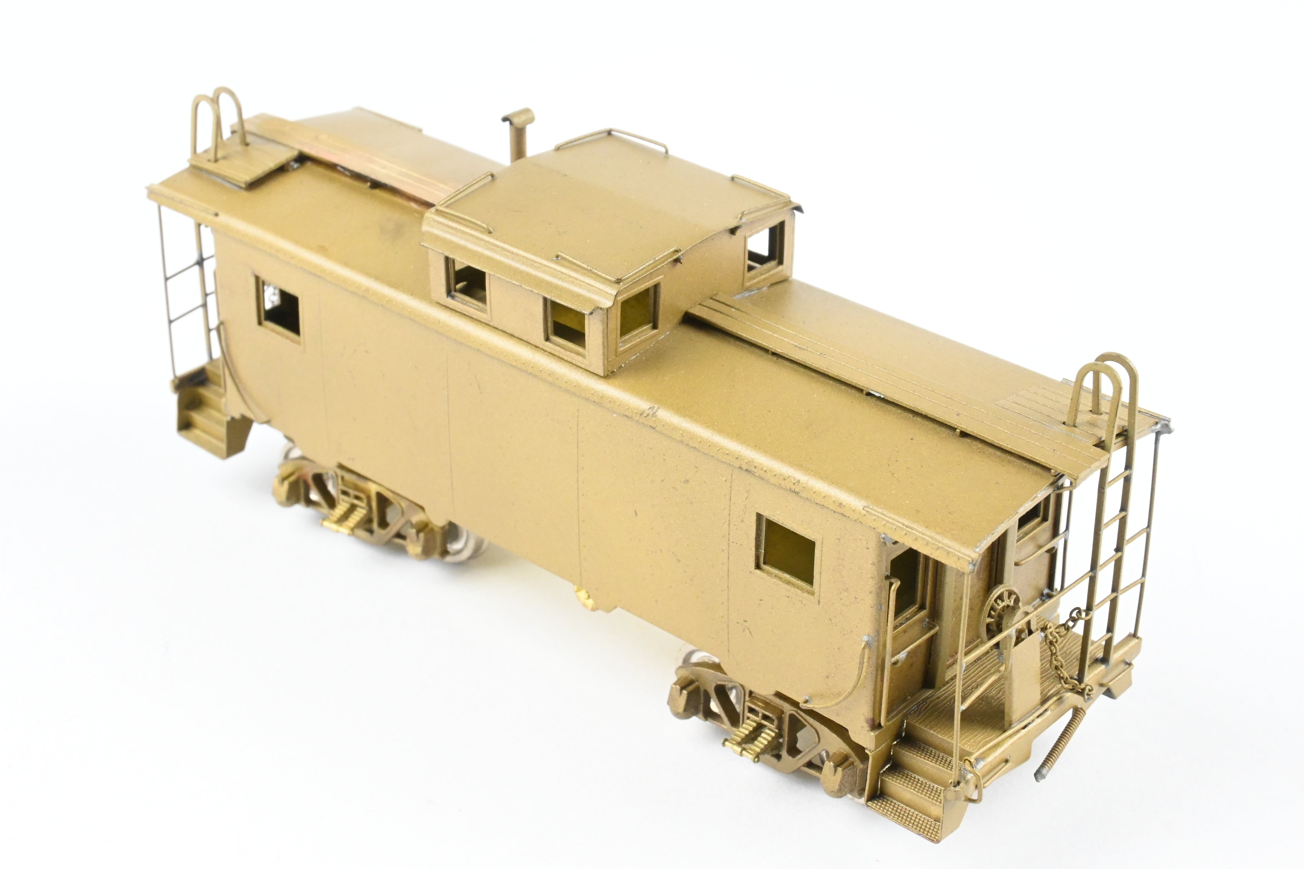 HO Scale Brass NKP - Nickel Plate Road 700 Series Steel Caboose with Custom Trucks