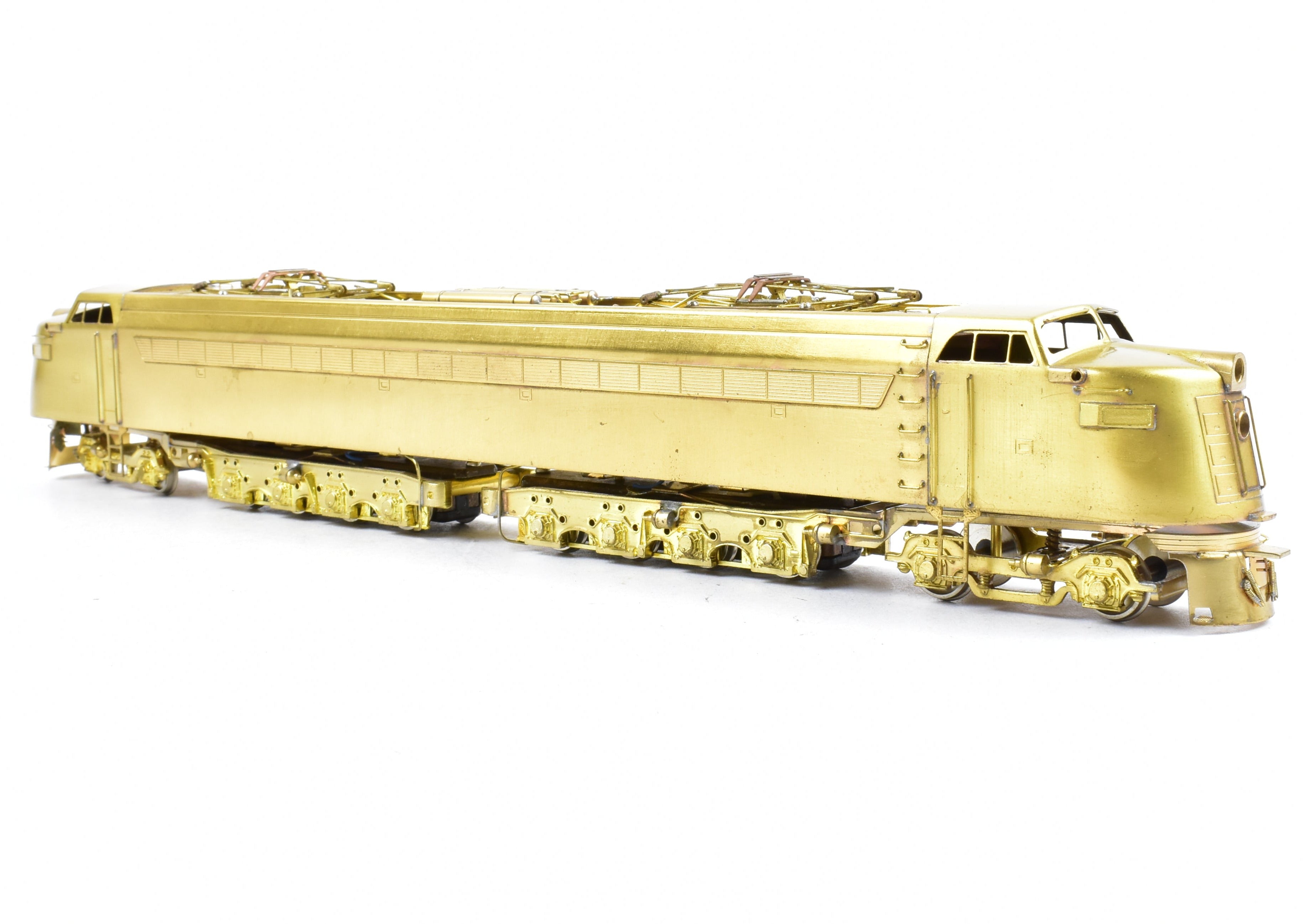 HO Scale Custom Brass Model - Great Northern General Electric W-1 Electric Locomotive from NJ Custom Brass