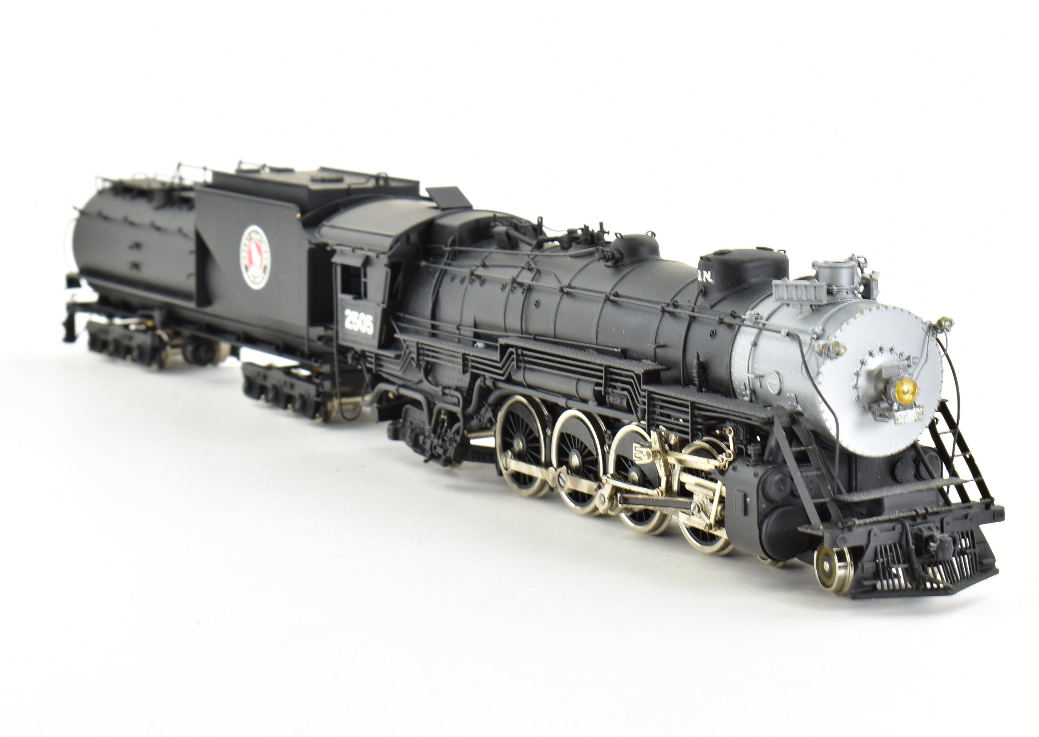 HO Scale Brass PFM - Tenshodo Great Northern 4-8-2 Class P-2 Factory Painted Can Motor Locomotive