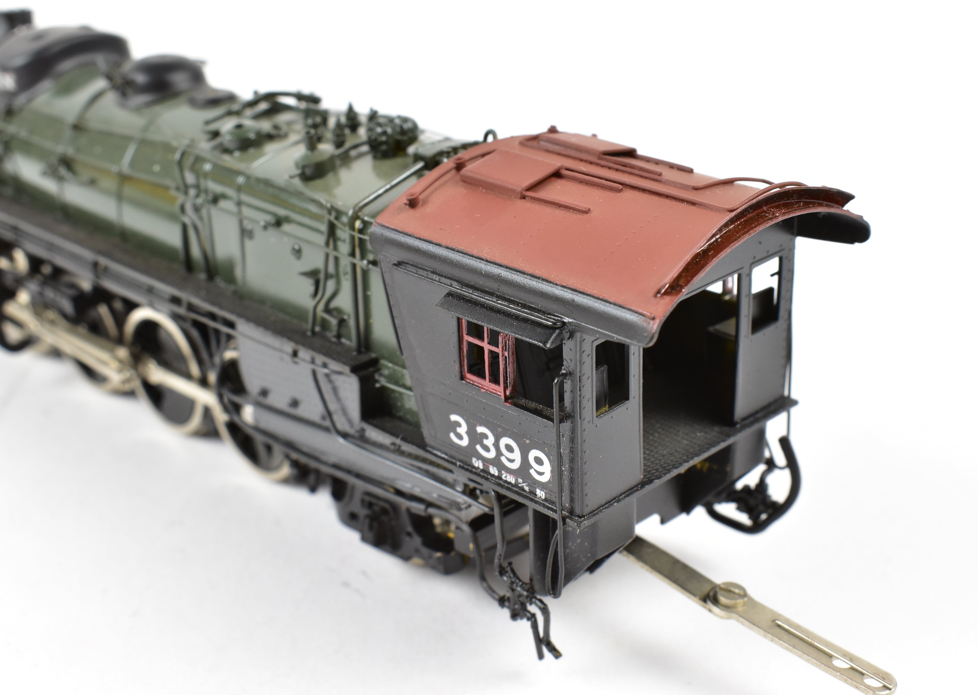 HO Scale Brass Great Northern 2-8-2 Class O-8 Open Cab Custom Painted Sunset Model