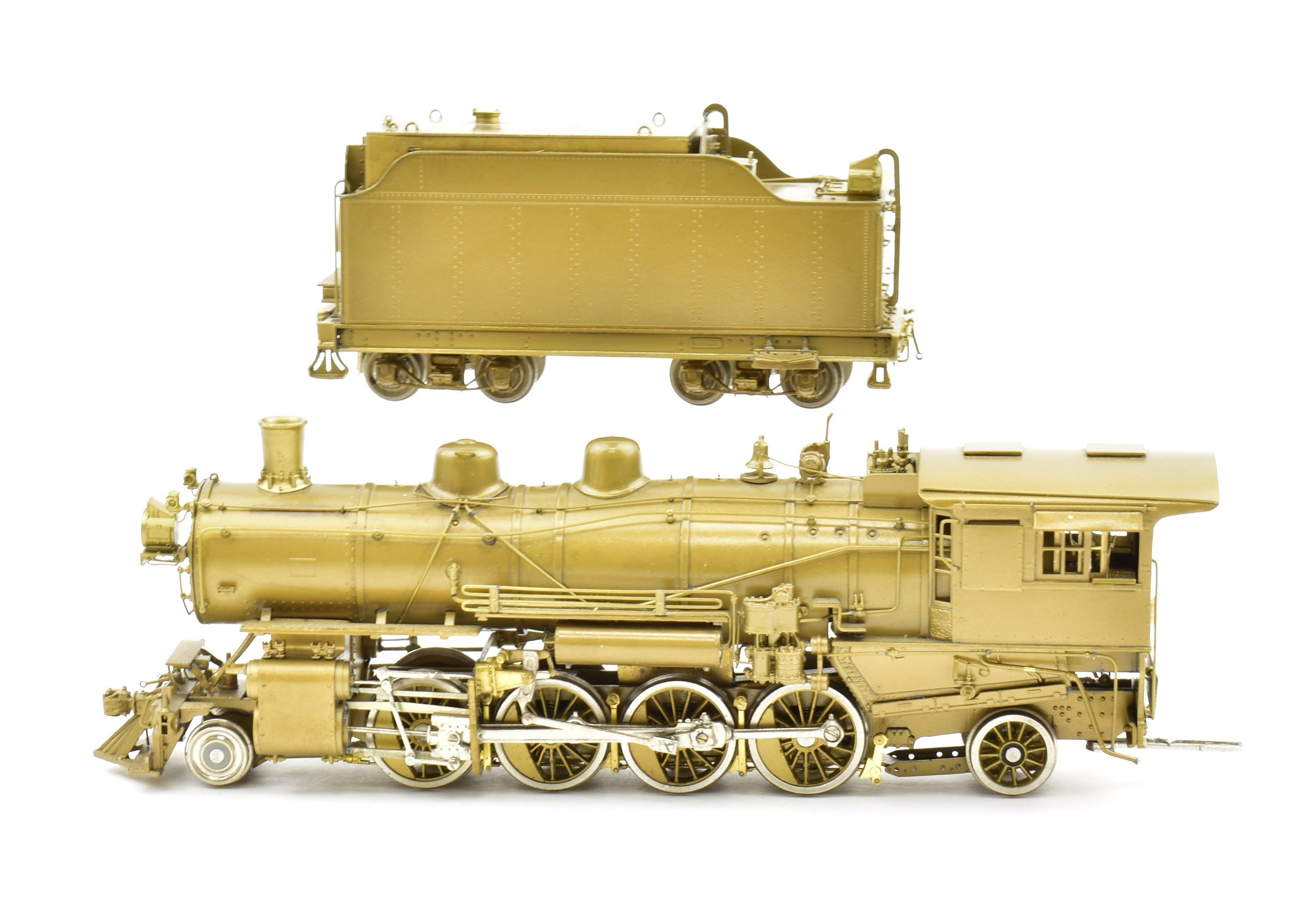 High - Quality HO Scale Brass PFM - SKI Model Train: Northern Pacific Class W - 1 2 - 8 - 2 from 1982 Production Run
