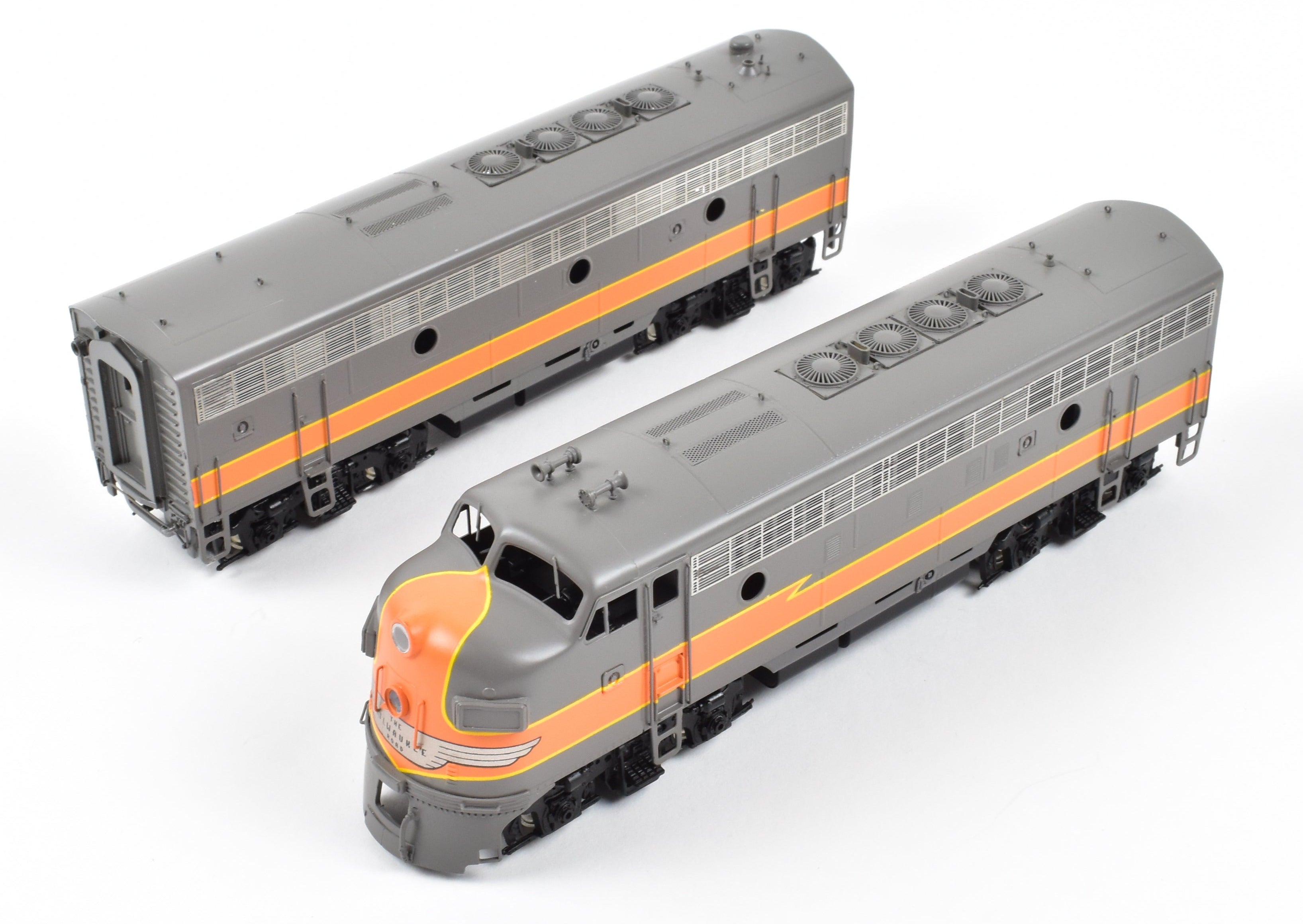 HO Brass Oriental Limited Milwaukee Road EMD F3A/F3B Un-numbered Lettered Models