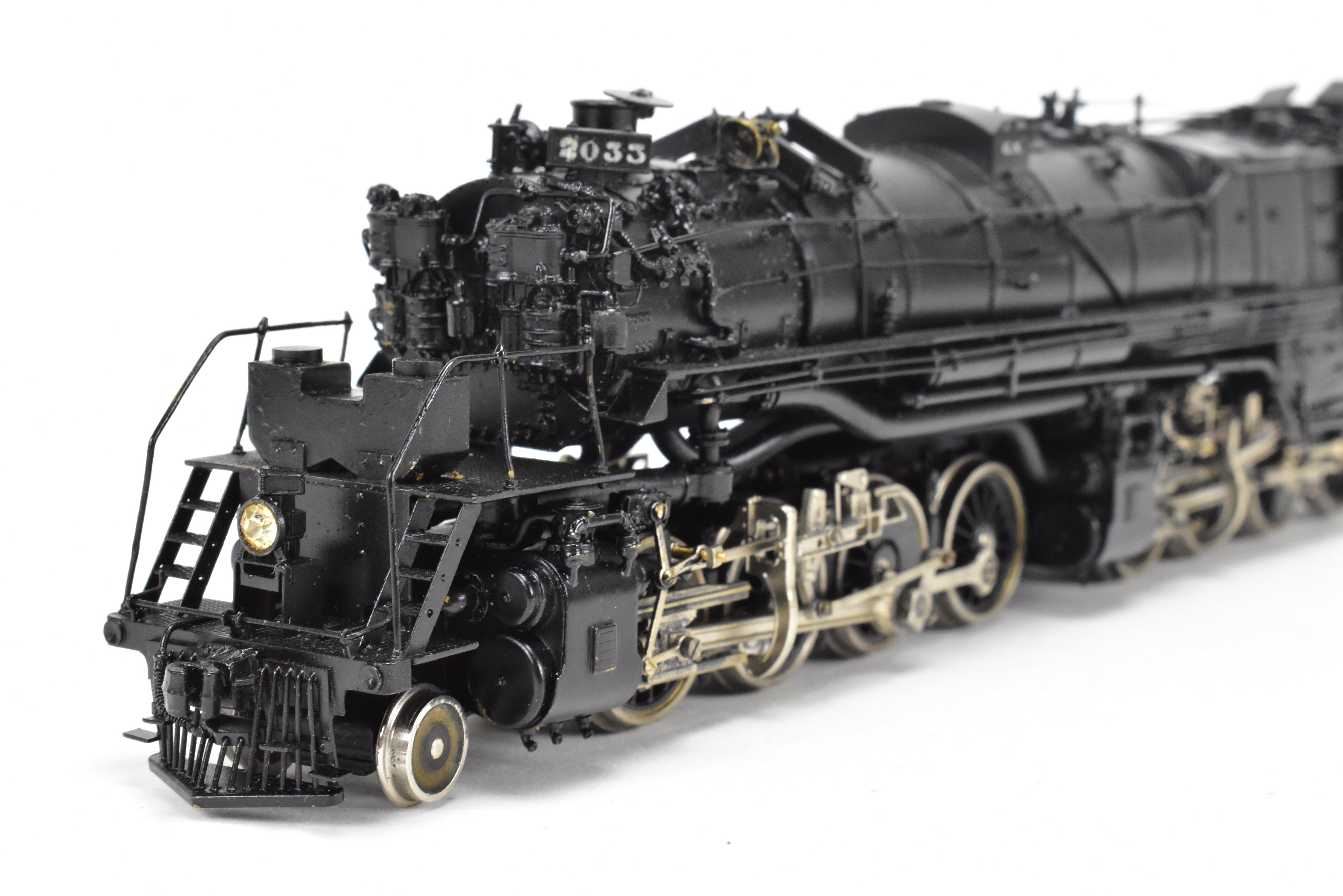 1967 HO Brass PFM - Tenshodo Great Northern 2-8-8-0 Class N-3 Custom Painted No. 2033
