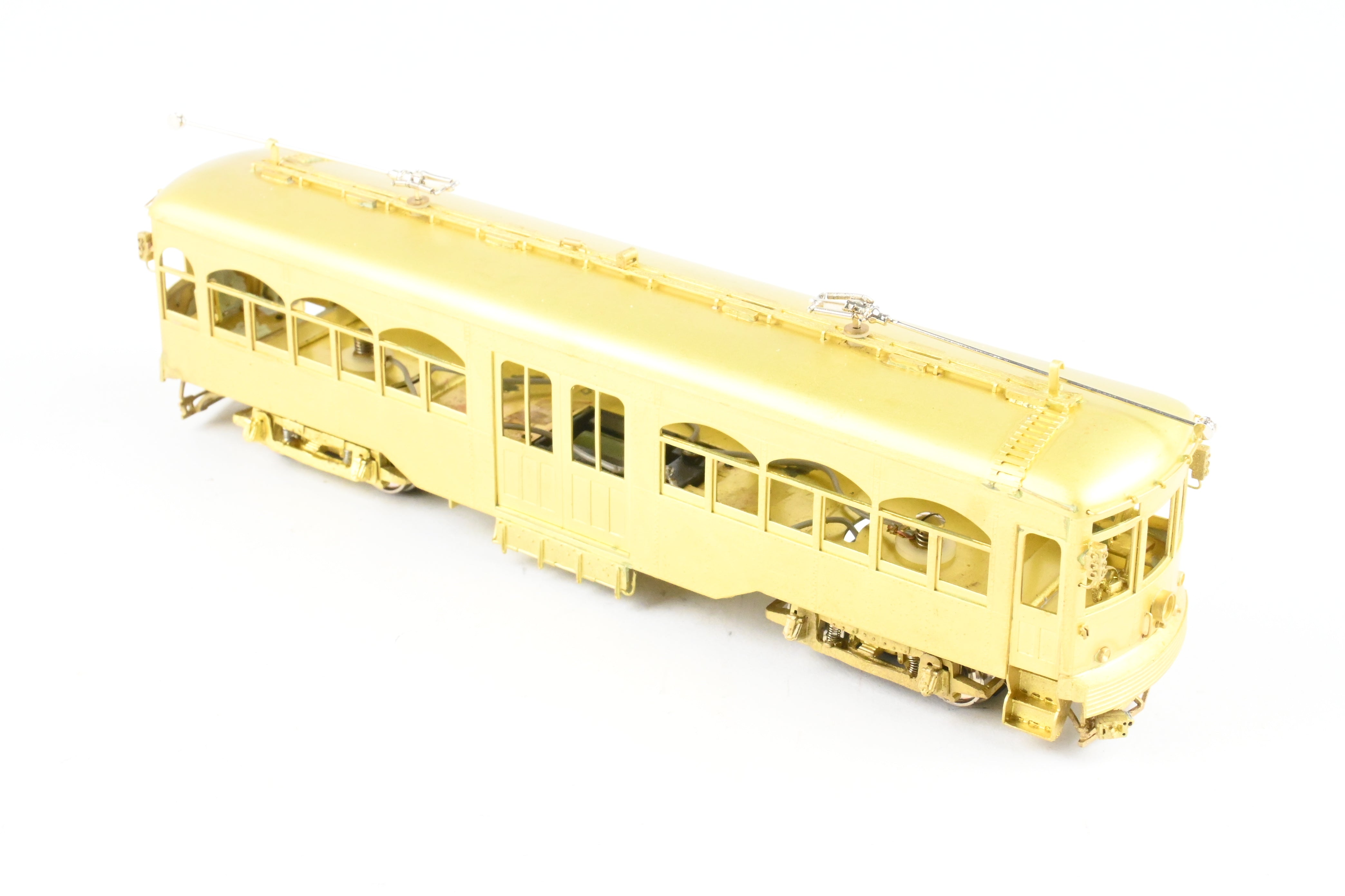 HO Brass MTS Imports Philadelphia Suburban 65 - 76 Series Center Entrance Interurban
