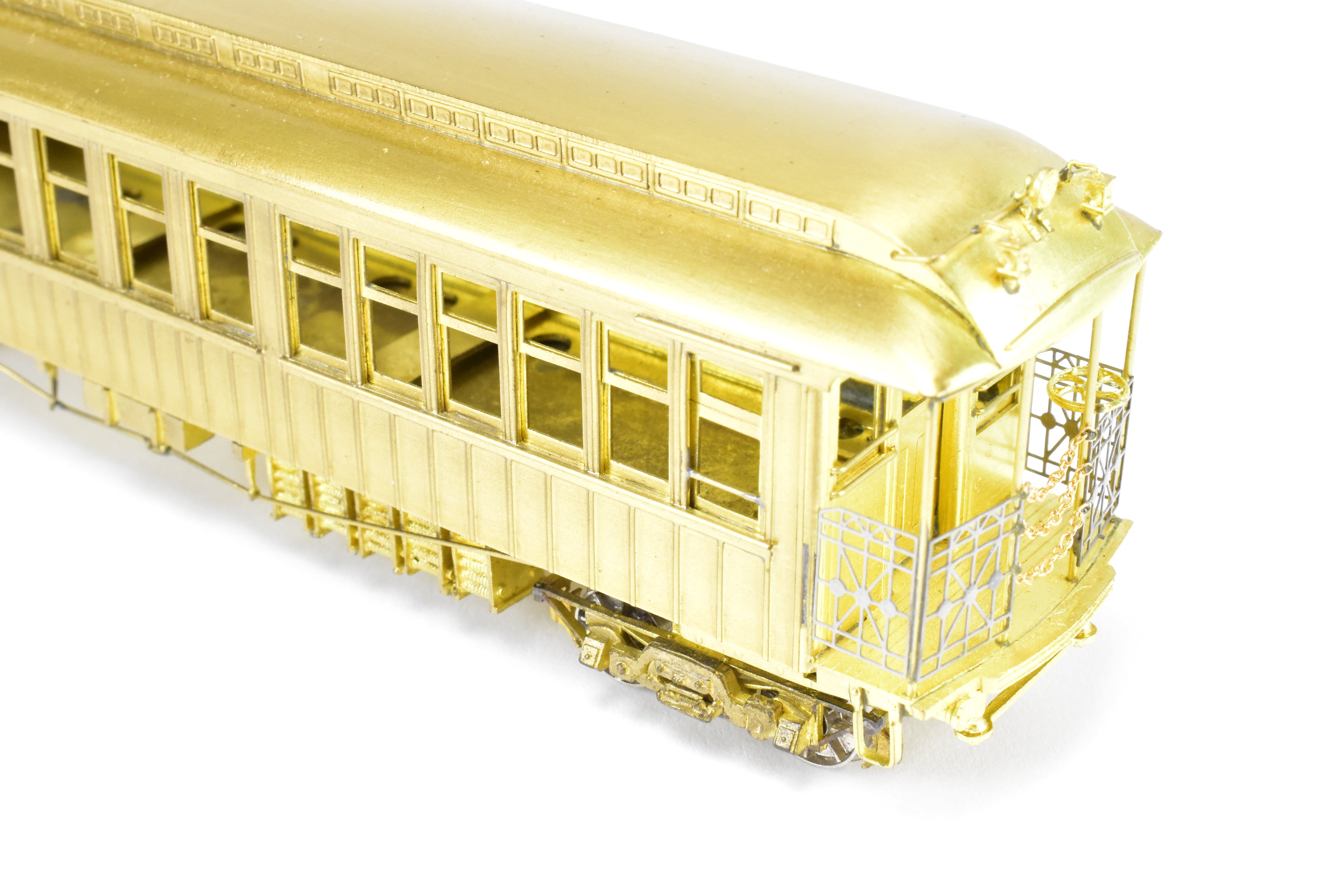 HO Scale Brass Model Train Set by MTS Imports - Manhattan Elevated Railway and Chicago & South Side Rapid Transit Elevated 2 Car Set