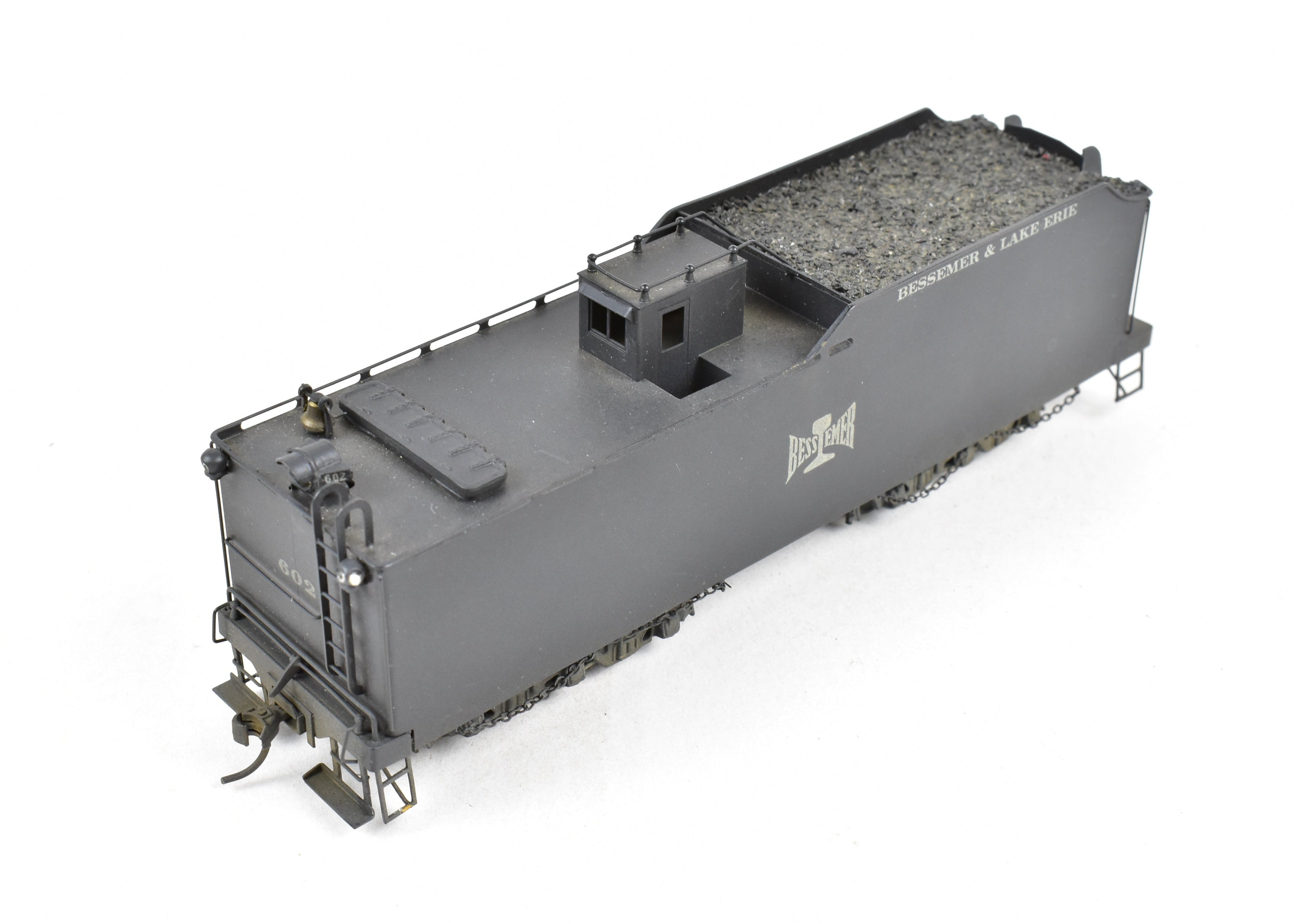 HO Scale Brass Nickel Plated Model Train - Bessemer & Lake Erie 2-10-4 FP No. 608 Reboxxed Version