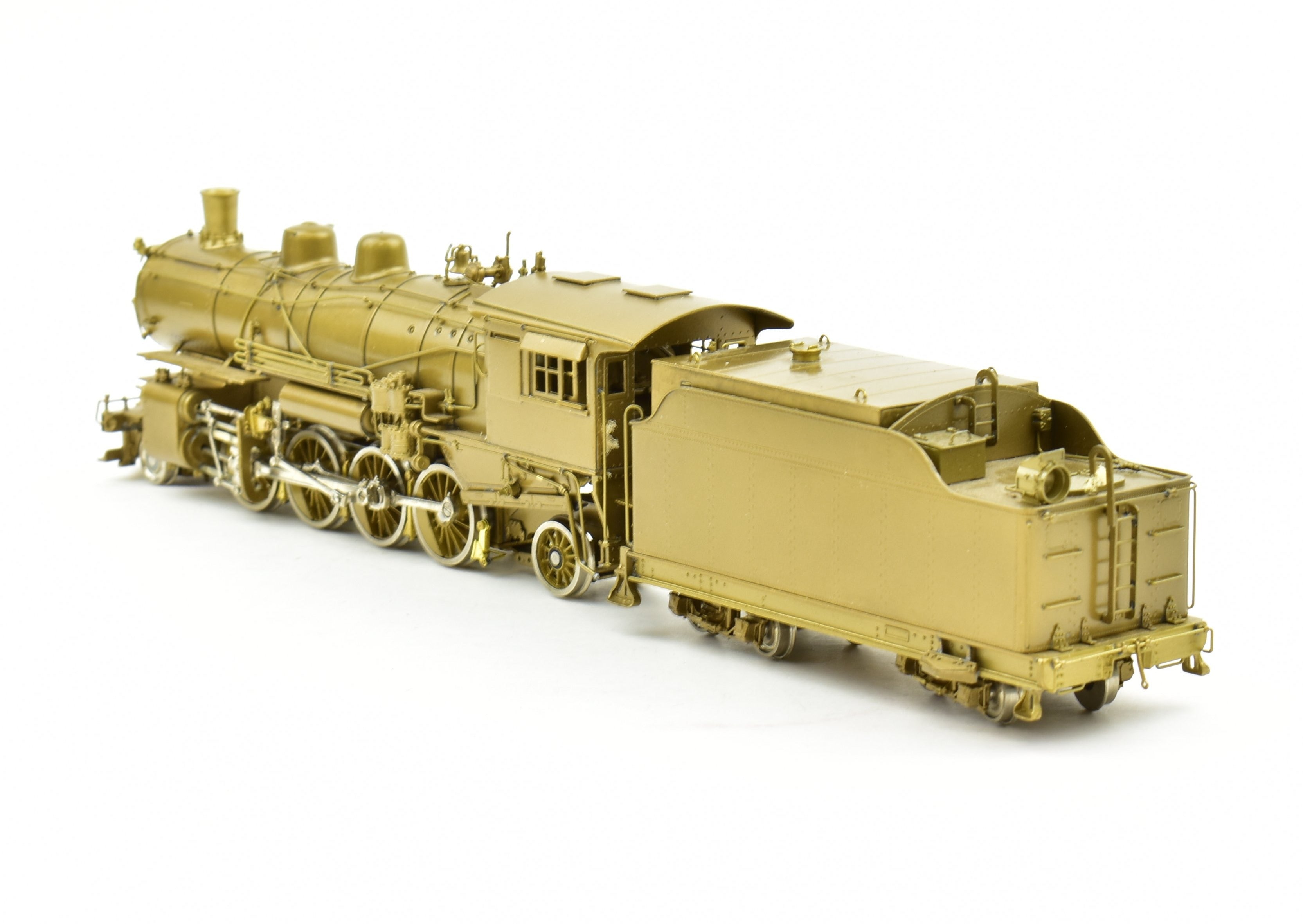 High - Quality HO Scale Brass PFM - SKI Model Train: Northern Pacific Class W - 1 2 - 8 - 2 from 1982 Production Run