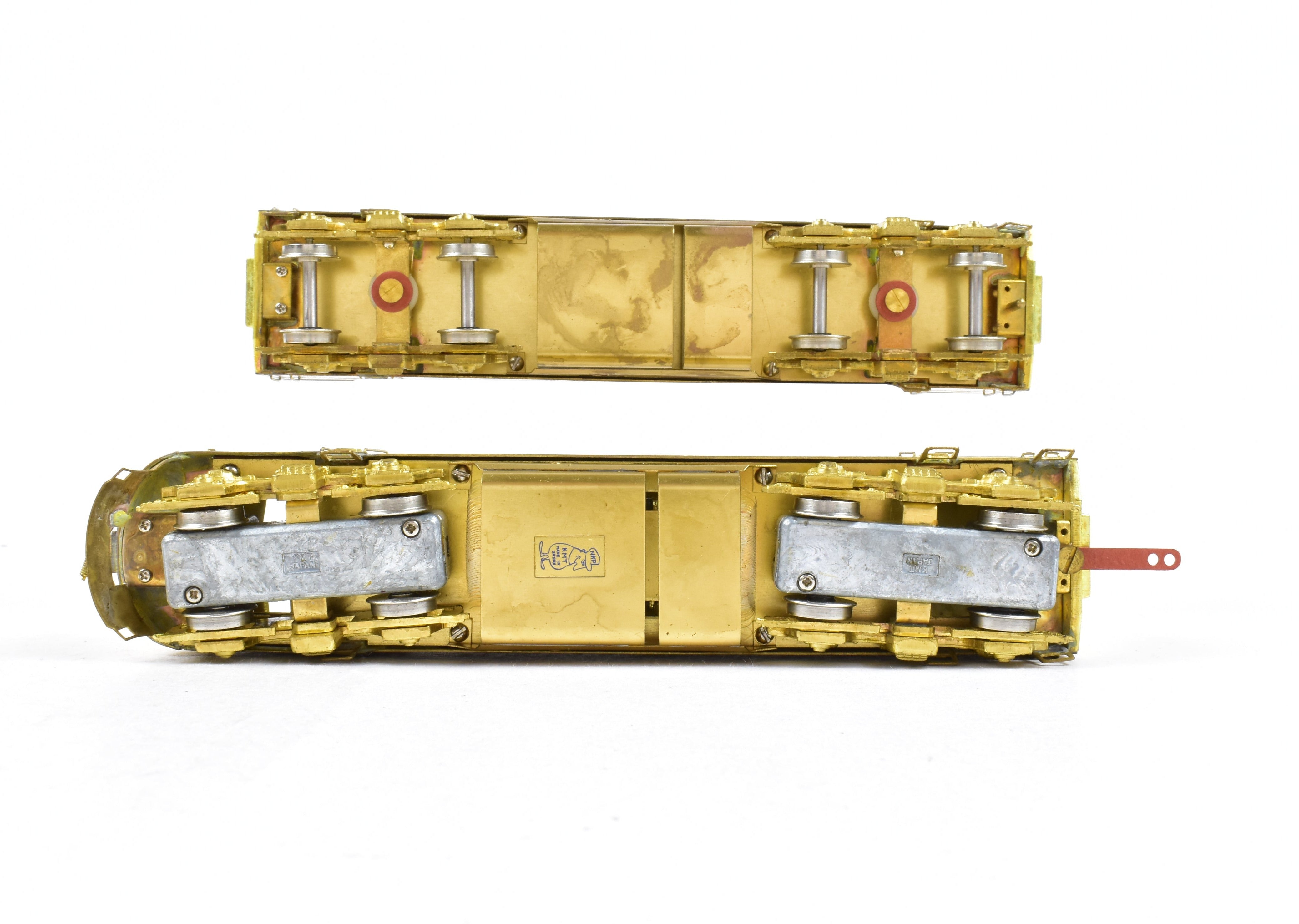 High - Quality HO Scale Brass Nickel - Plated NPP EMD Phase 2 F - 3 A/B Set for Various Railroads
