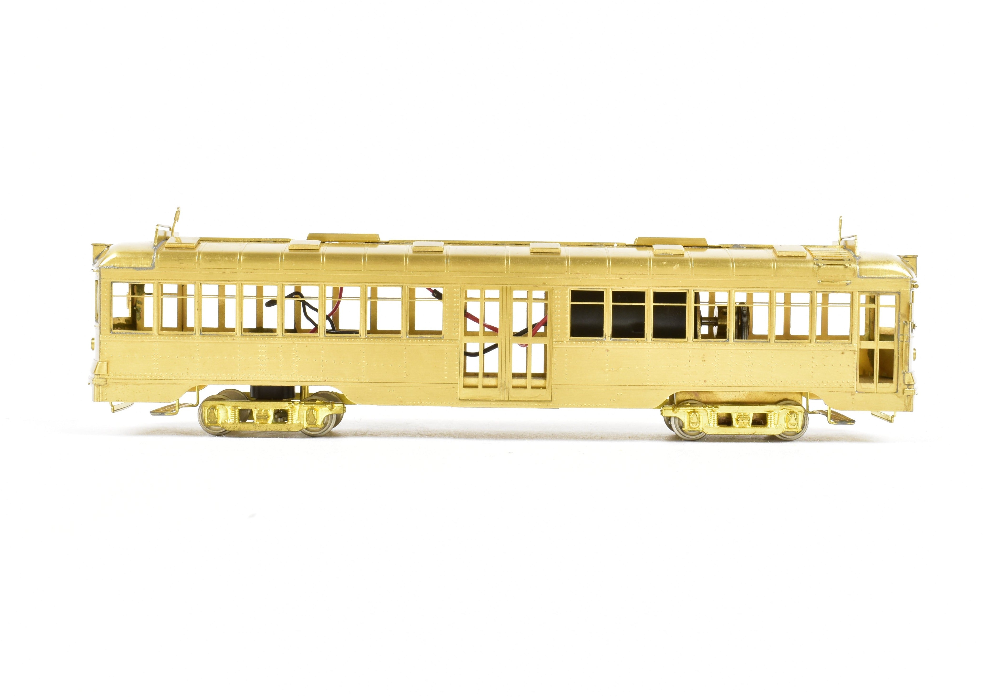 HO Scale Brass Oriental Limited Pacific Electric Hollywood Car, Powered Models Ranging from #600 to #649