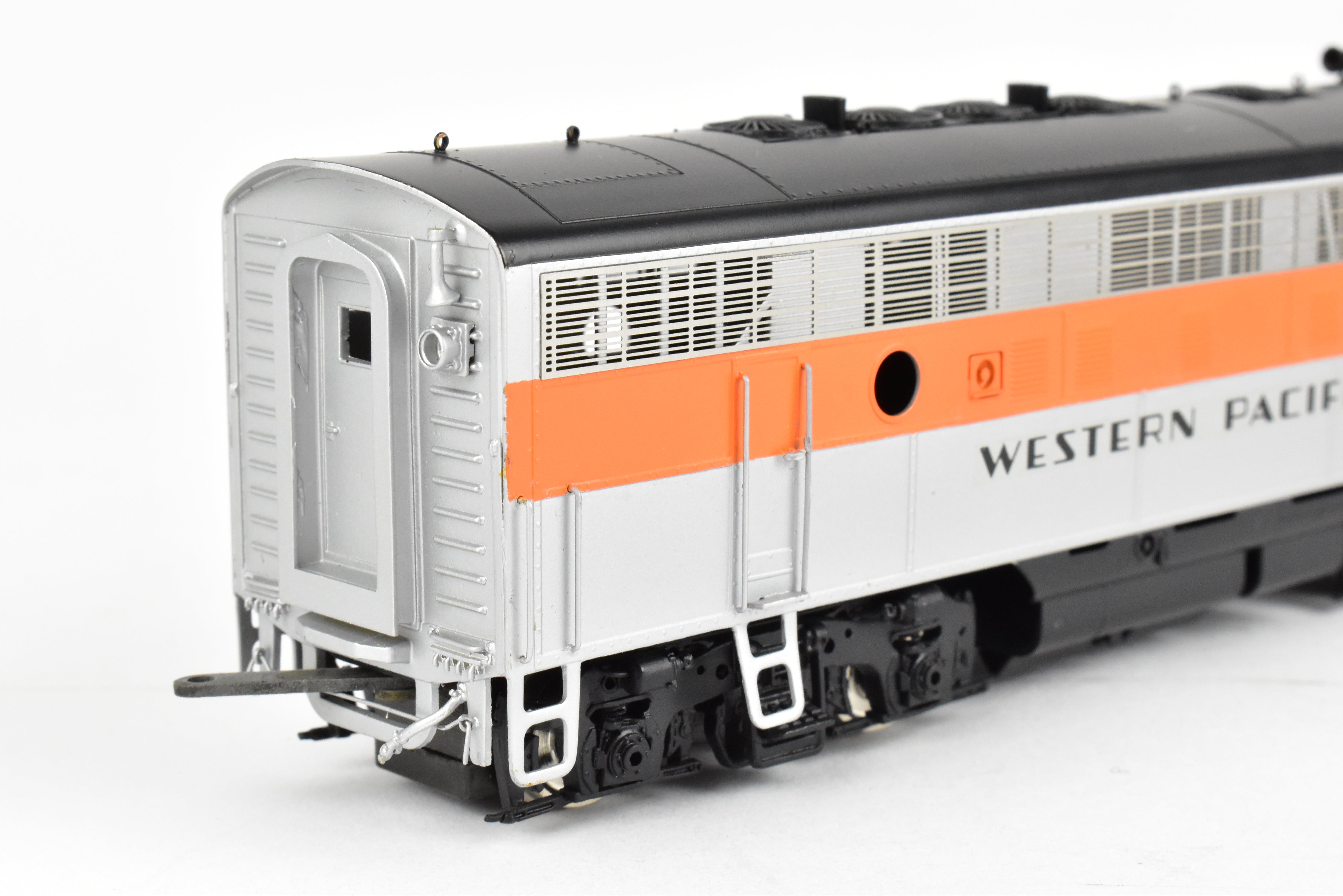 HO Brass Oriental Limited WP Western Pacific EMD F7 A/B/B/A Set, 1500 HP Each, Factory Painted Freight