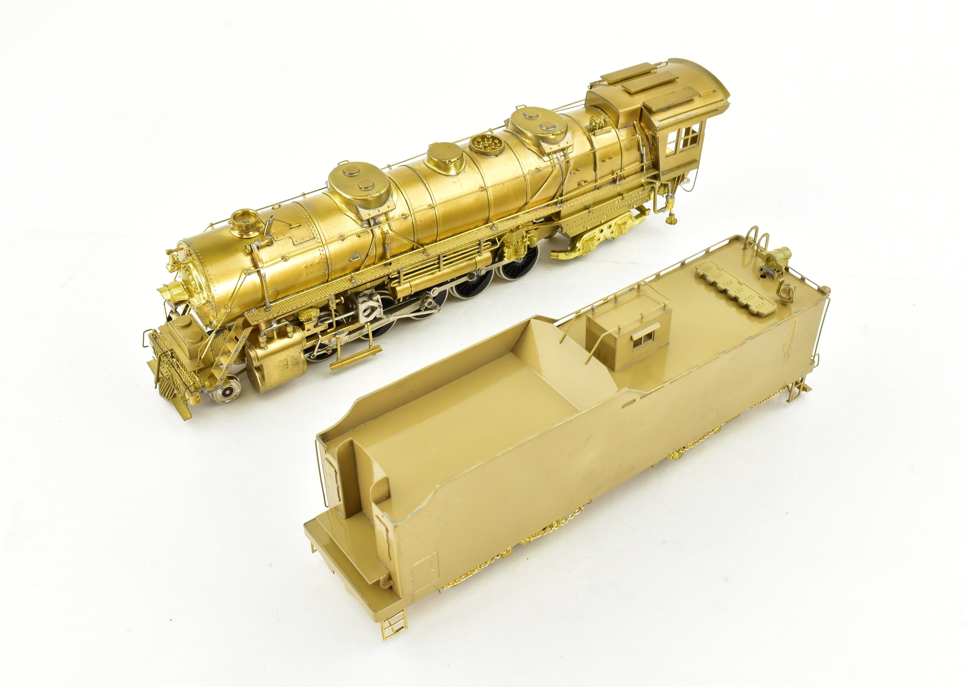 HO Scale Brass LMB Models Train Set - Duluth Missabe & Iron Range 2-10-4 E-4 Texas Type Locomotive Model