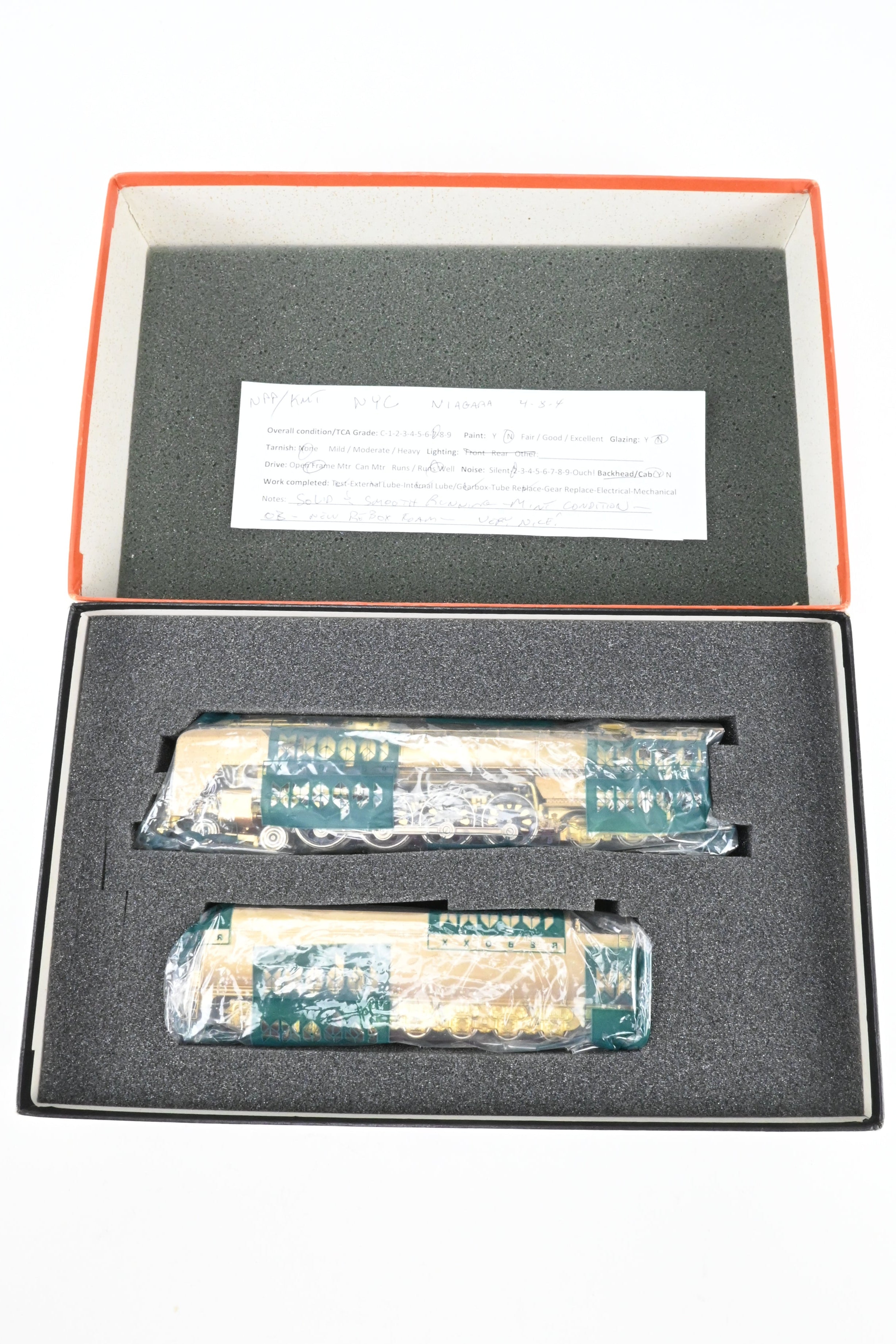 HO Scale Brass NPP Nickel - Plated NYC New York Central S - 1b Niagara 4 - 8 - 4 Model