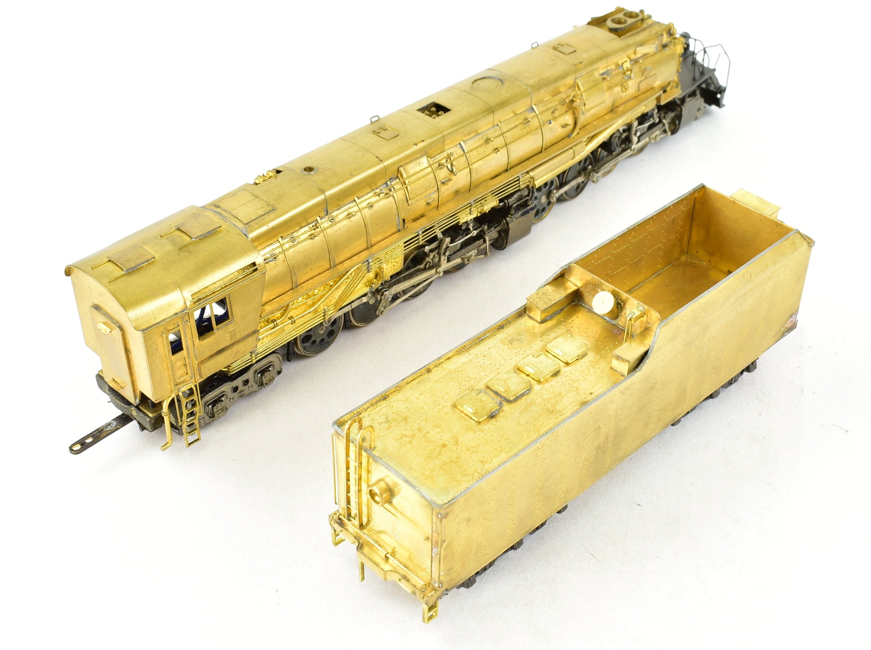 HO Scale Brass Max Gray Model Train - Southern Pacific Class AC - 9 2 - 8 - 8 - 4 Locomotive Replica