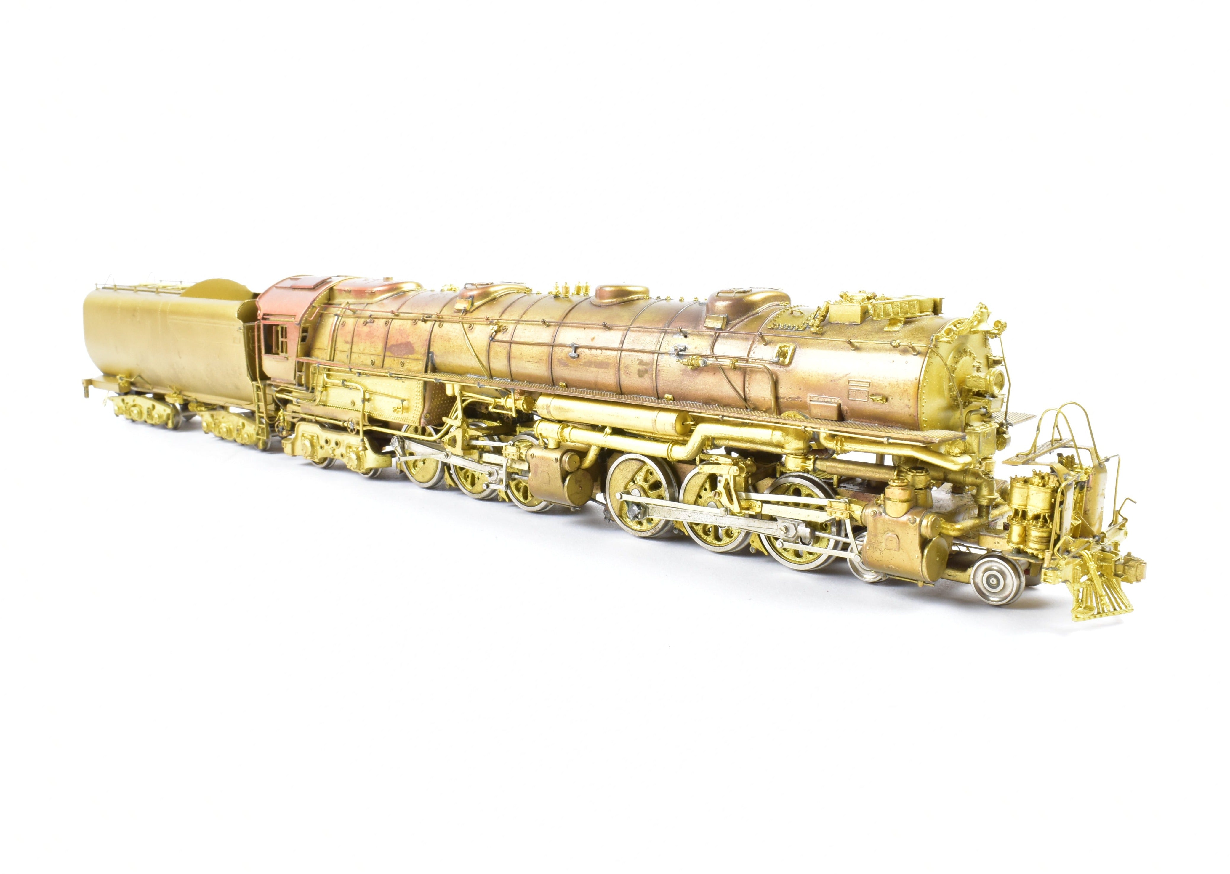 High - Quality HO Scale Brass Key Imports Union Pacific 3900 Class 4 - 6 - 6 - 4 Challenger Coal Version Model Train