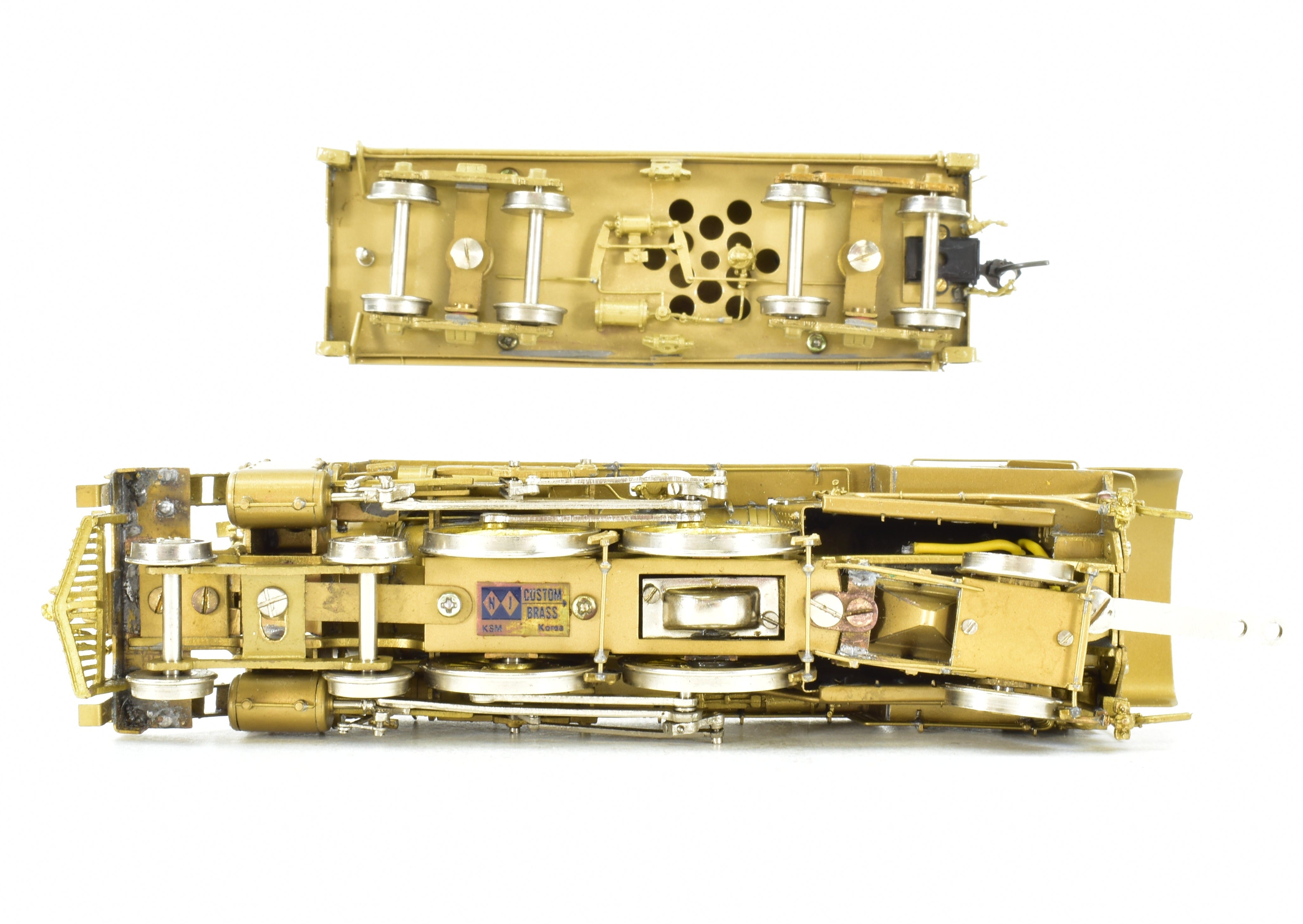 HO Scale Custom Brass Model Train - Baltimore & Ohio Class A-2 4-4-2 by Brass NJ Custom Brass