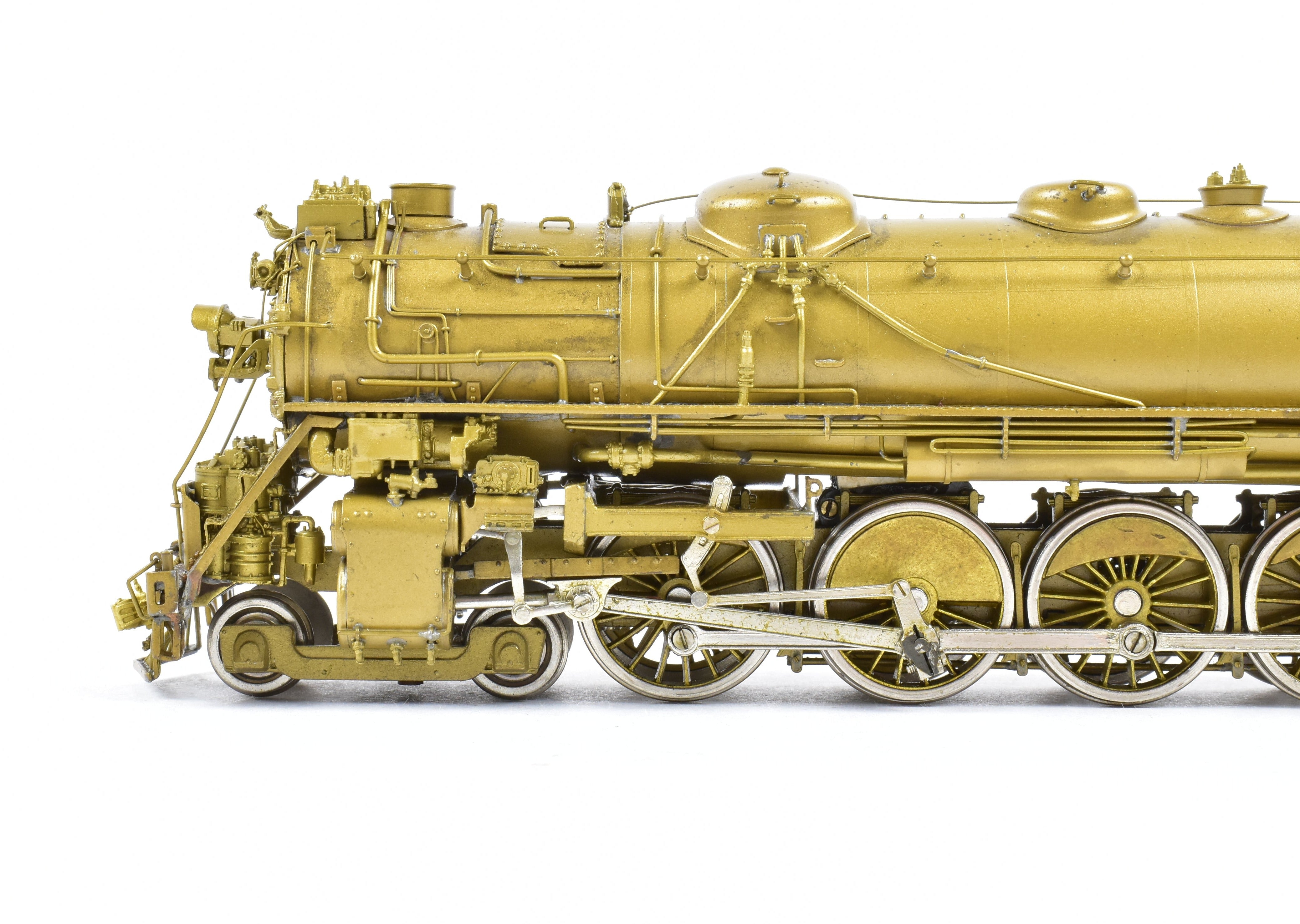 HO Scale Brass Model Train - Chicago & North Western Class H-1 4-8-4, Customized by NJ Custom Brass