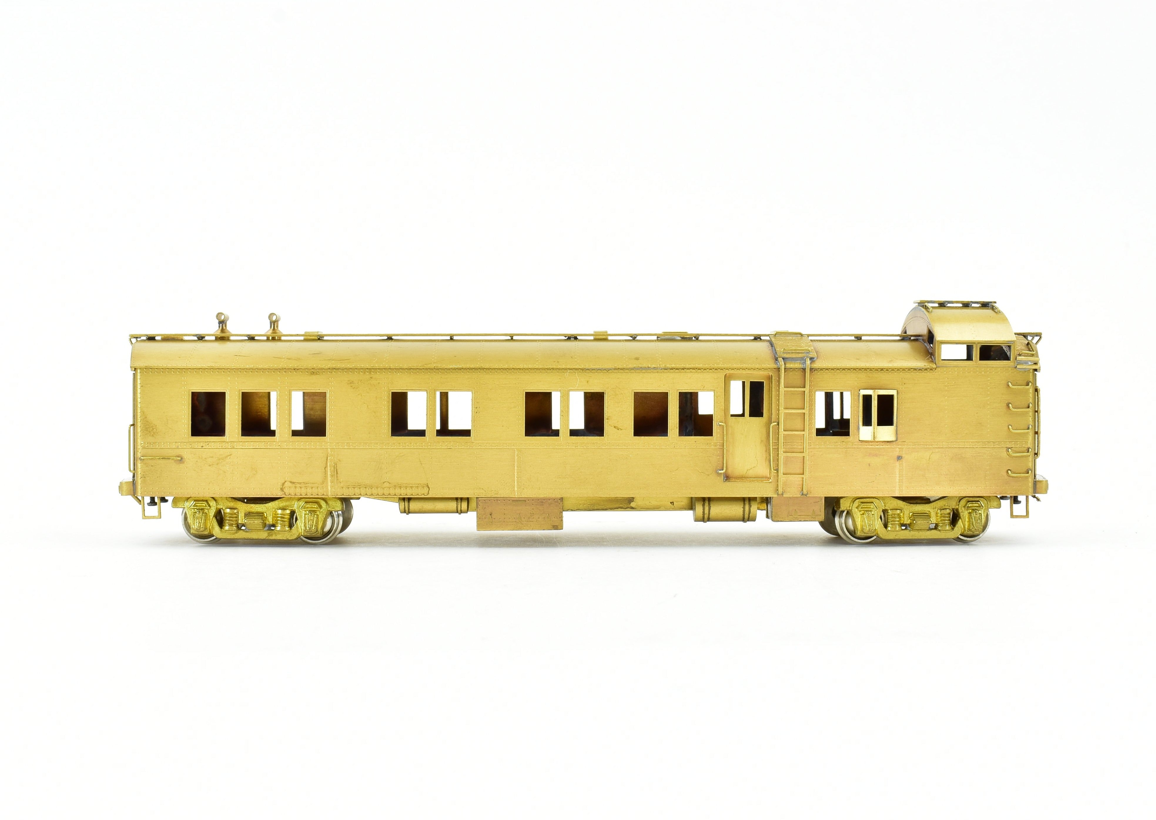 NJ Custom Brass HO Scale Nickel Plate Road Dynamometer Car Model