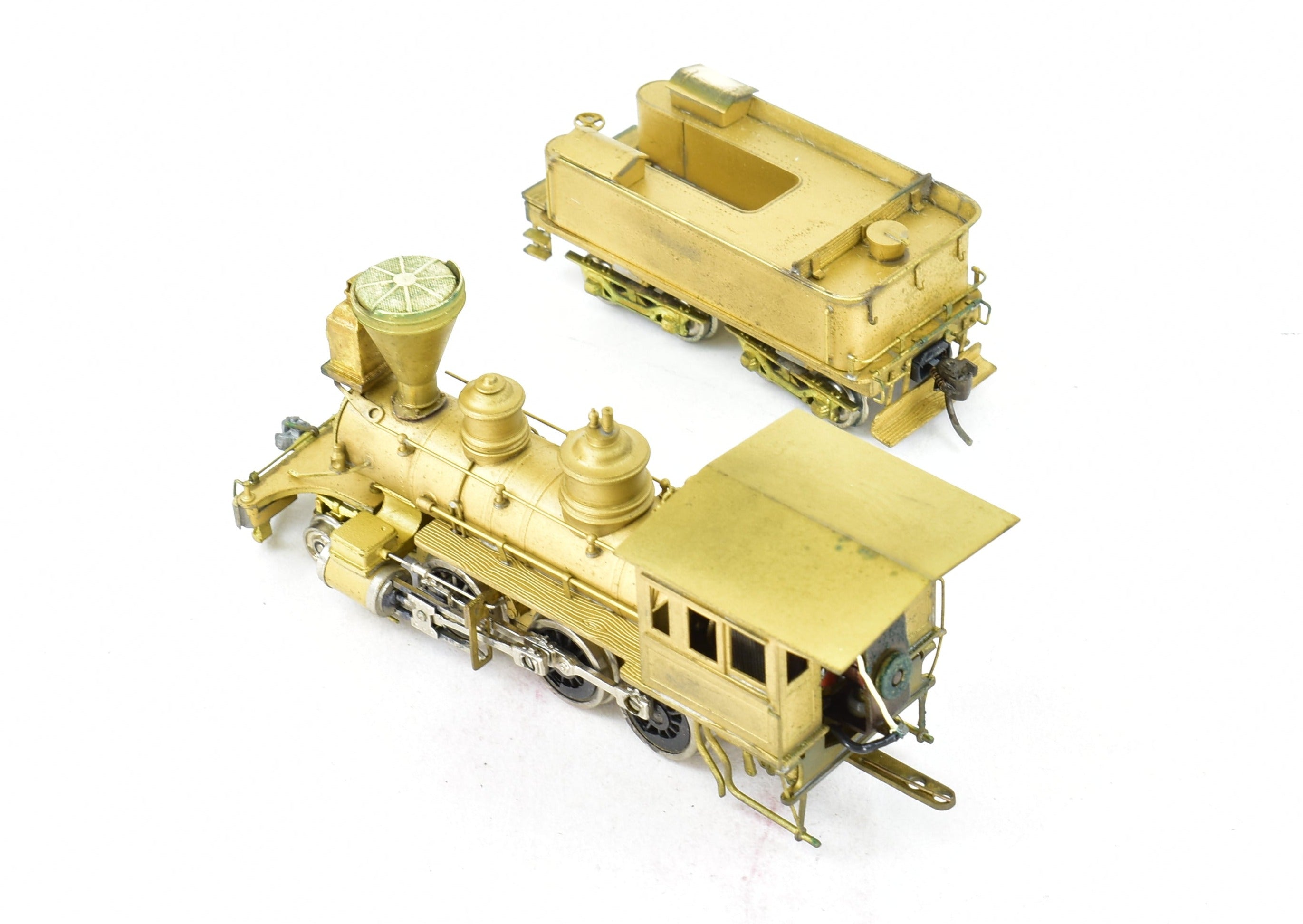 HO Brass Model Engineering Works Virginia & Truckee #20 2-6-0 with Foam Damage