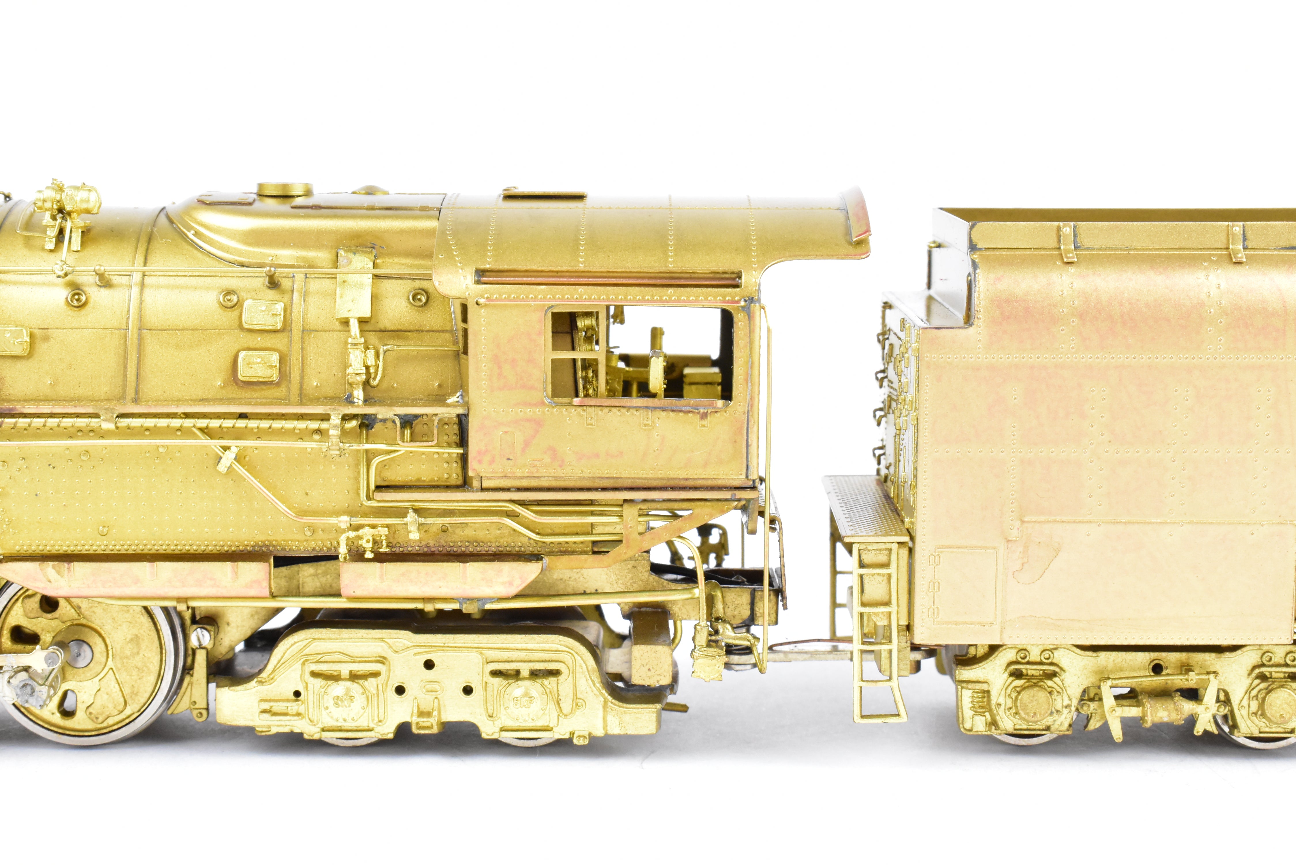 HO Scale Brass Key Imports Union Pacific 4-6-6-4 3985 Challenger Steam Locomotive Coal Tender Version Classic Model Series