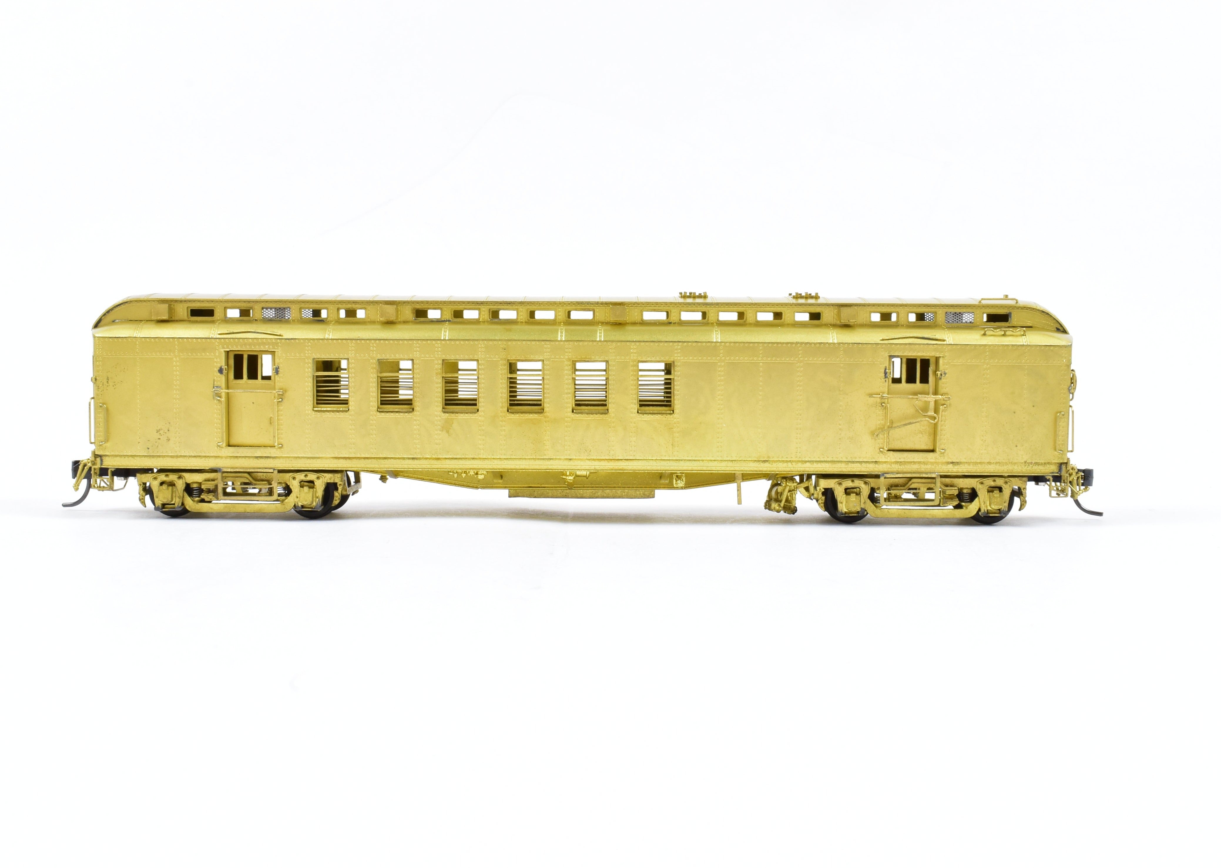 HO Scale Brass ATSF - Santa Fe Heavyweight RPO #60 - 69 with Skylight by Pecos River